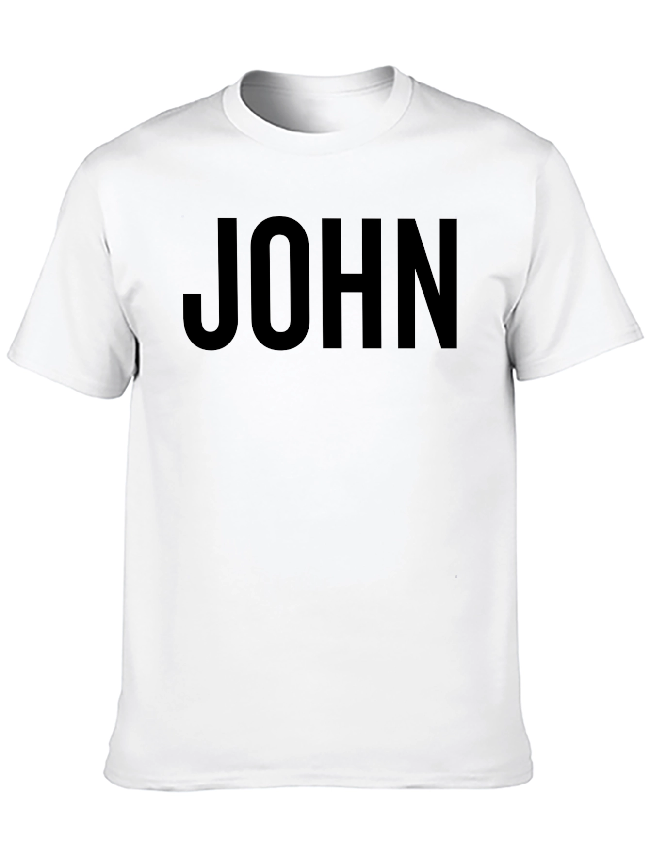 Mens JOHN Black T-Shirt