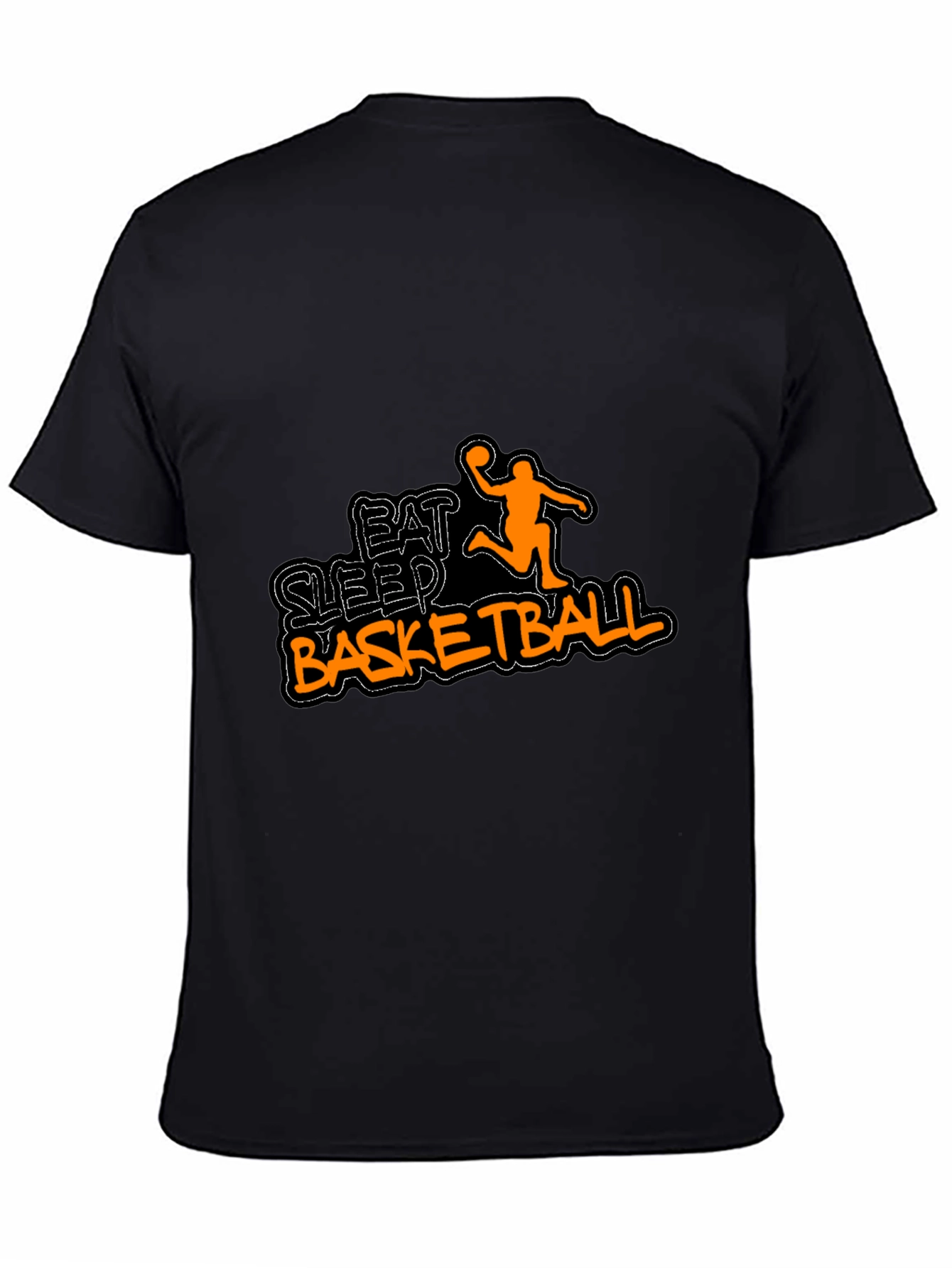 Eat Sleep Basketball Graphic T-Shirt