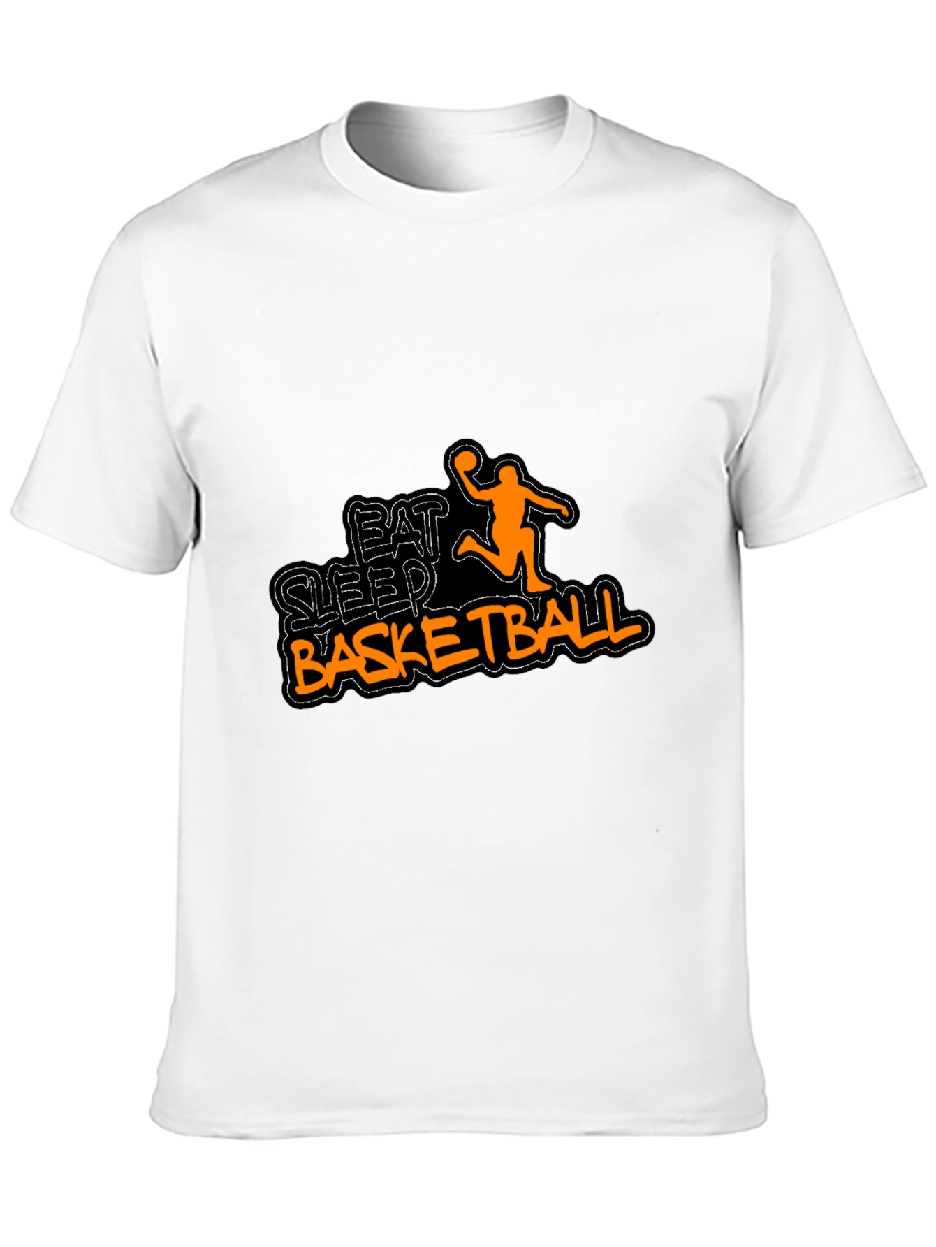 Eat Sleep Basketball Graphic T-Shirt