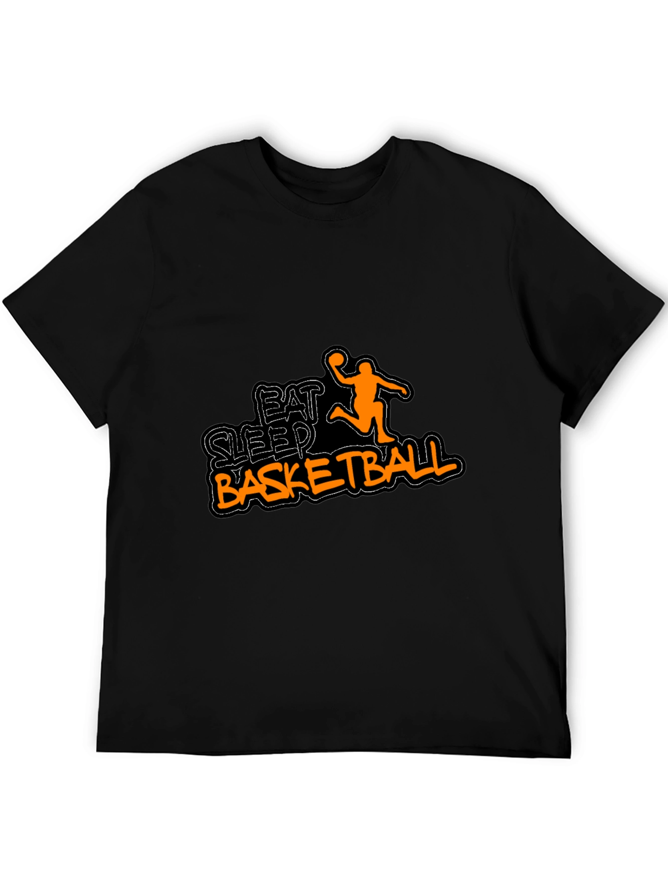 Eat Sleep Basketball Graphic T-Shirt