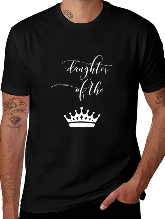 Daughter of the King Crown Graphic T-Shirt