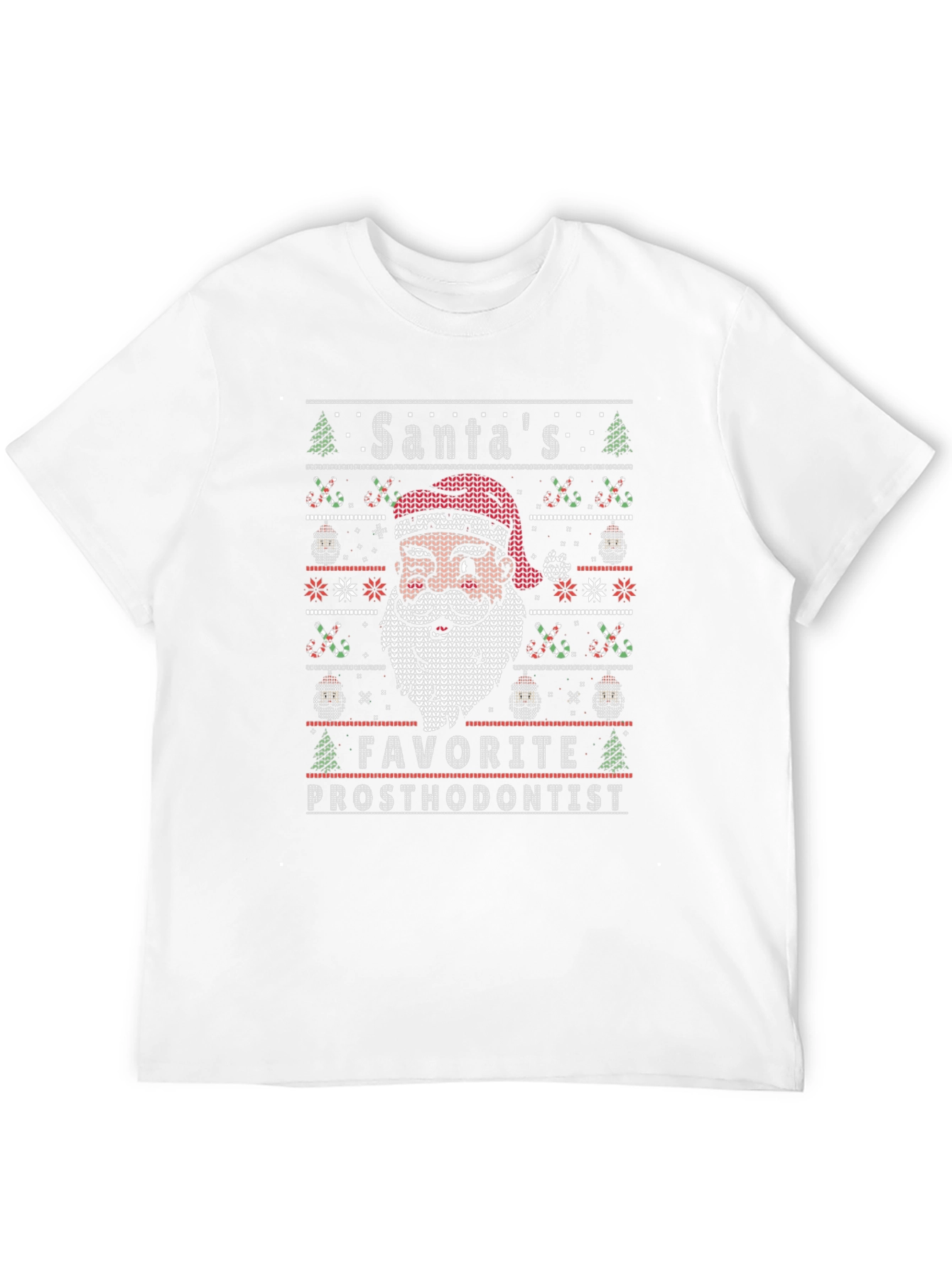 Santas Favorite Prosthodontist Christmas T-Shirt