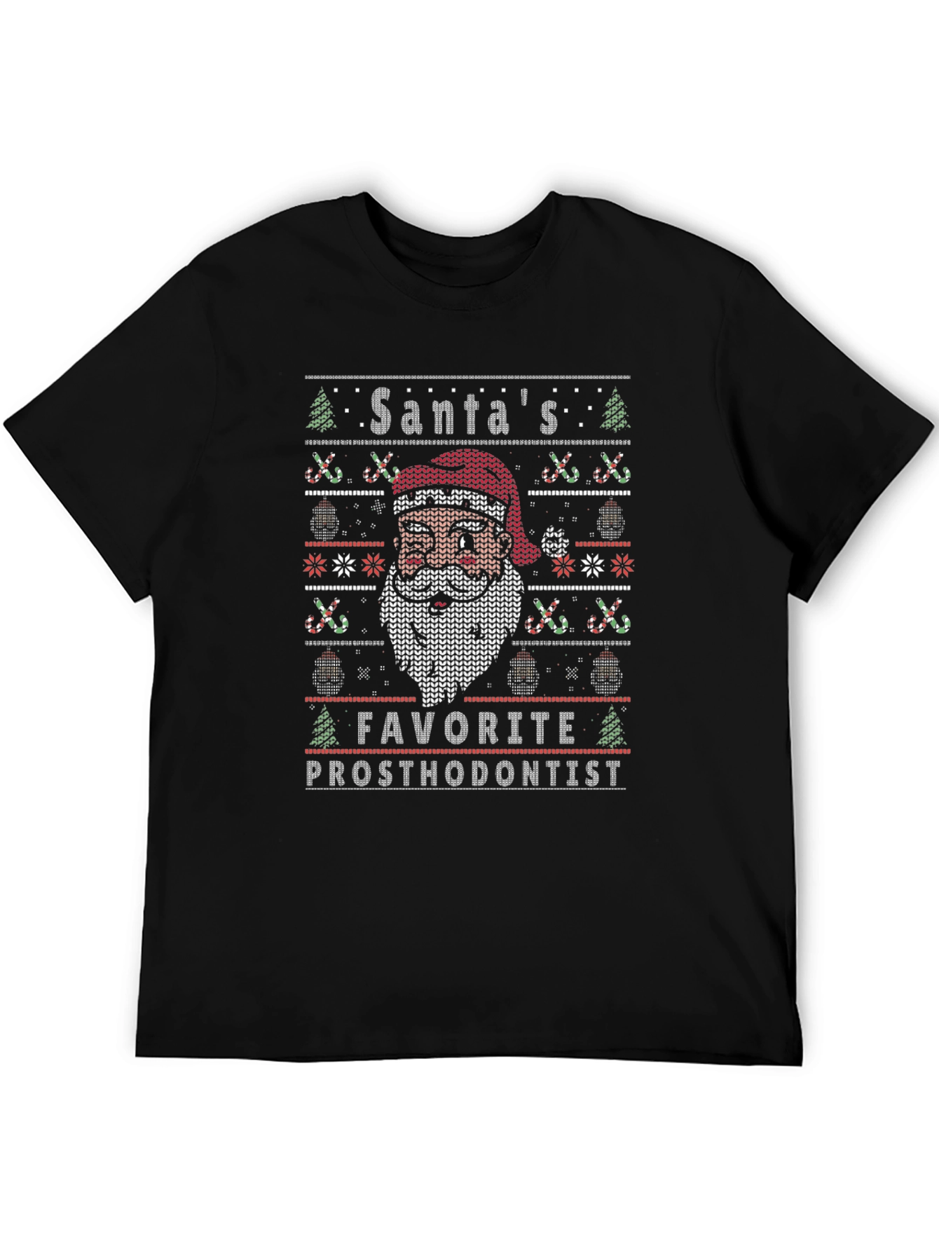 Santas Favorite Prosthodontist Christmas T-Shirt