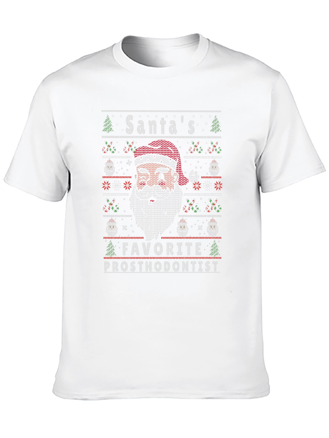Santas Favorite Prosthodontist Christmas T-Shirt