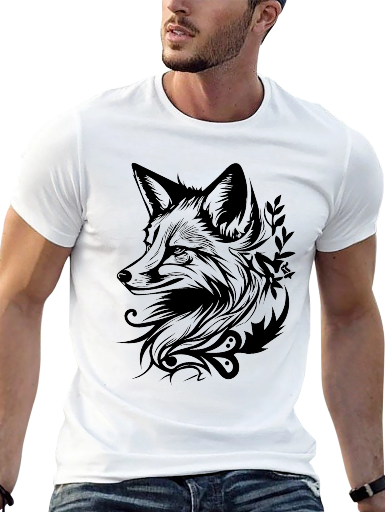 Fox Graphic Tee - Menswear Style