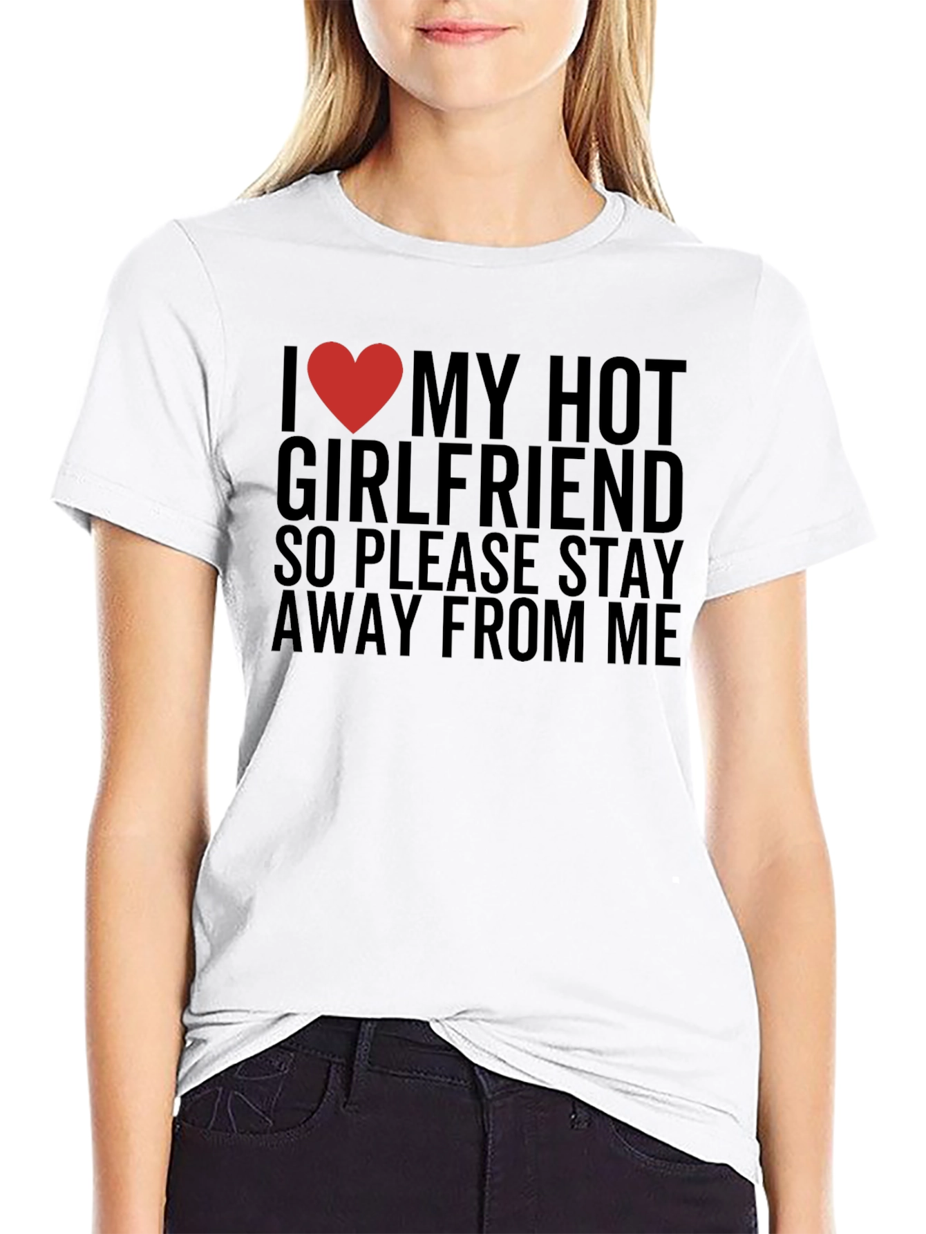 I Love My Hot Girlfriend T-Shirt