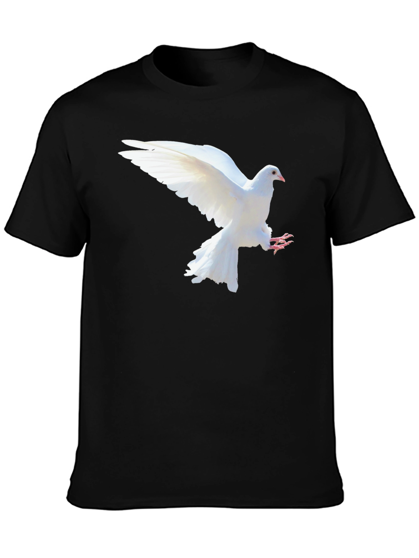 Dove Graphic Black T-Shirt