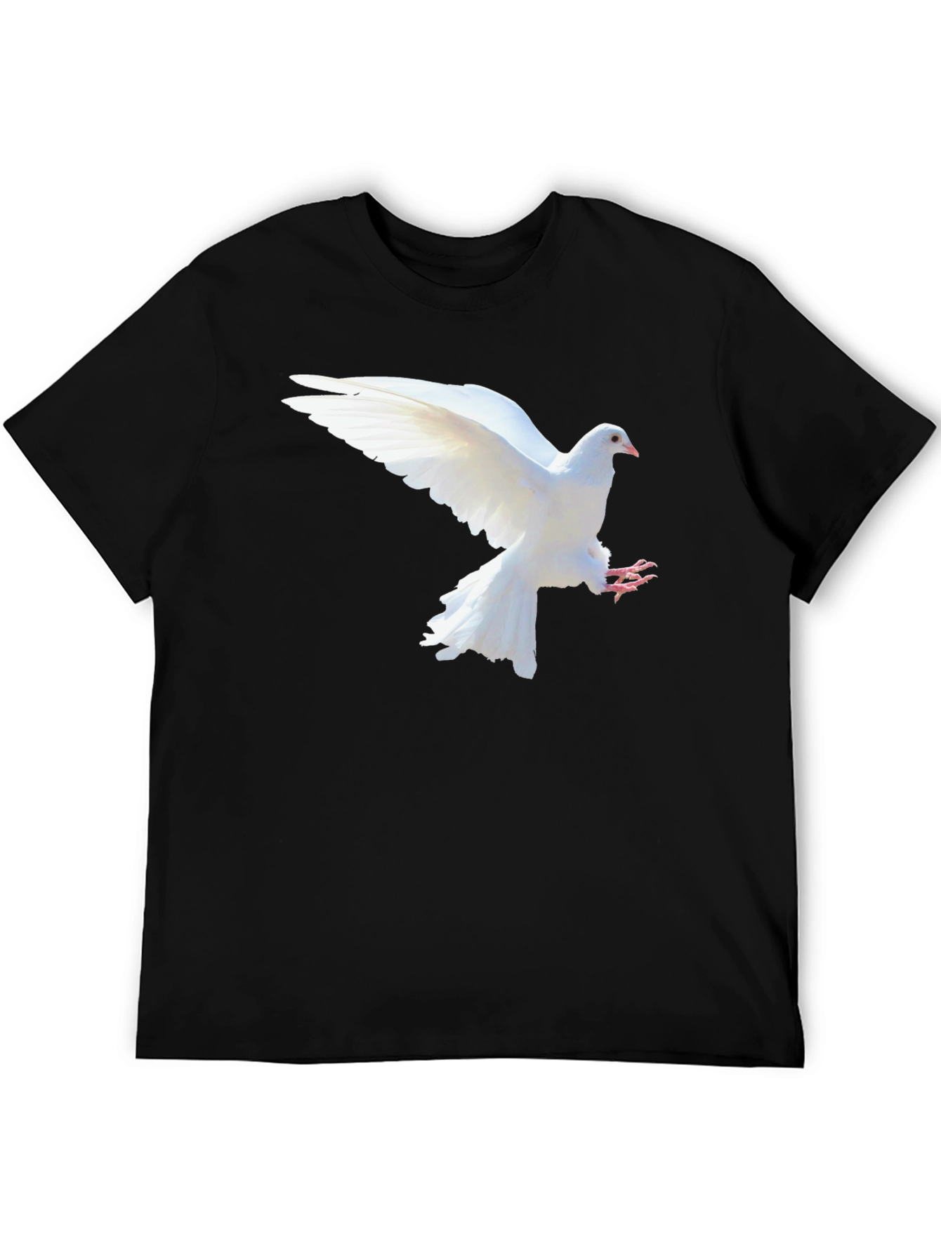 Dove Graphic Black T-Shirt