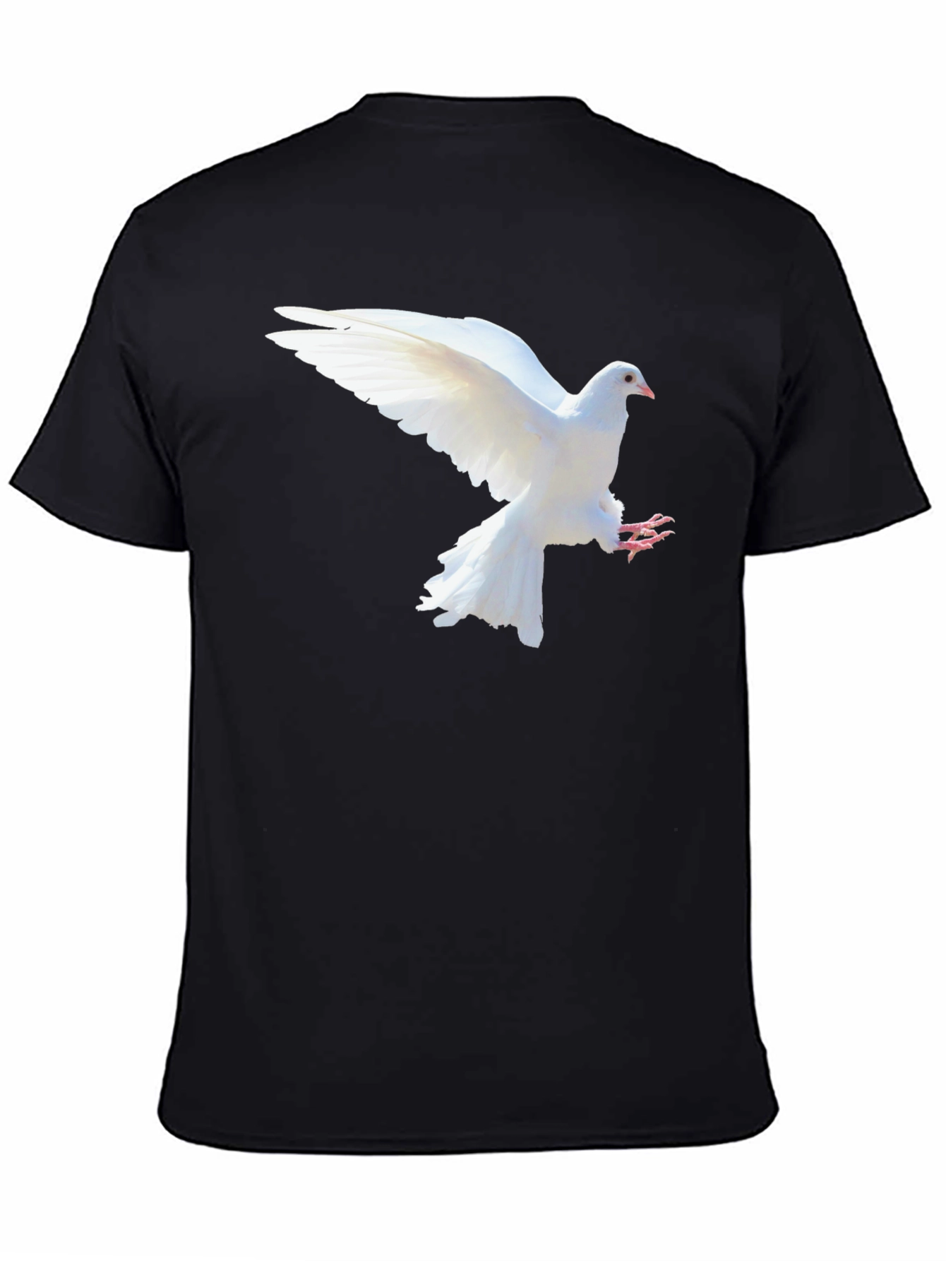 Dove Graphic Black T-Shirt