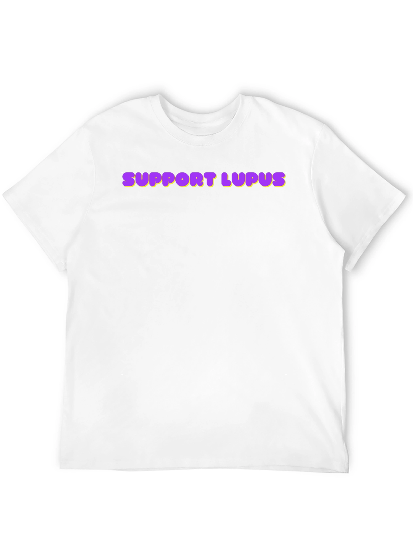 Support Lupus Awareness T-Shirt - Black