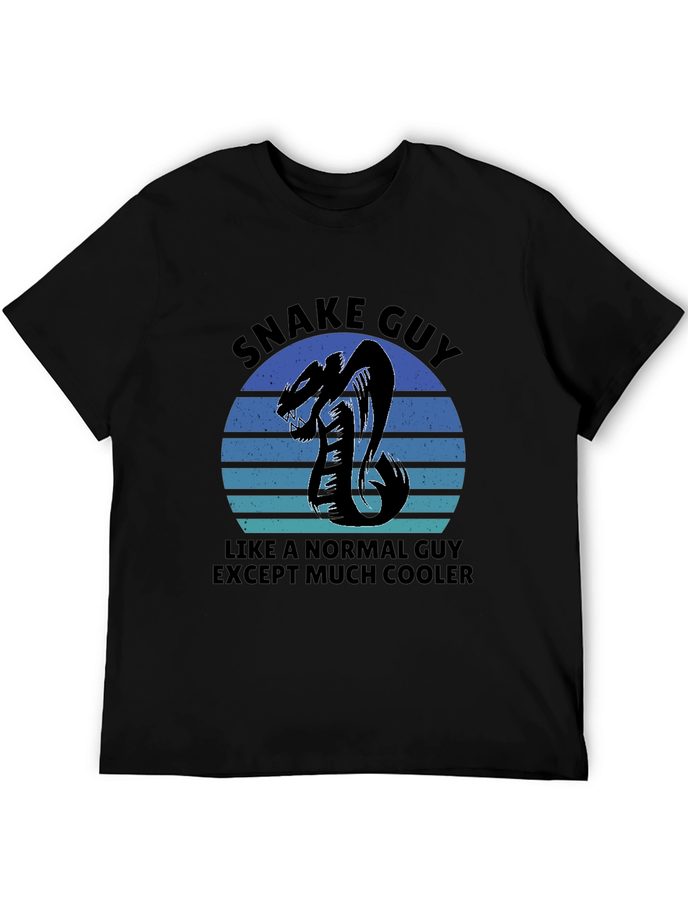 Snake Guy Graphic T-Shirt - Cool & Unique Design
