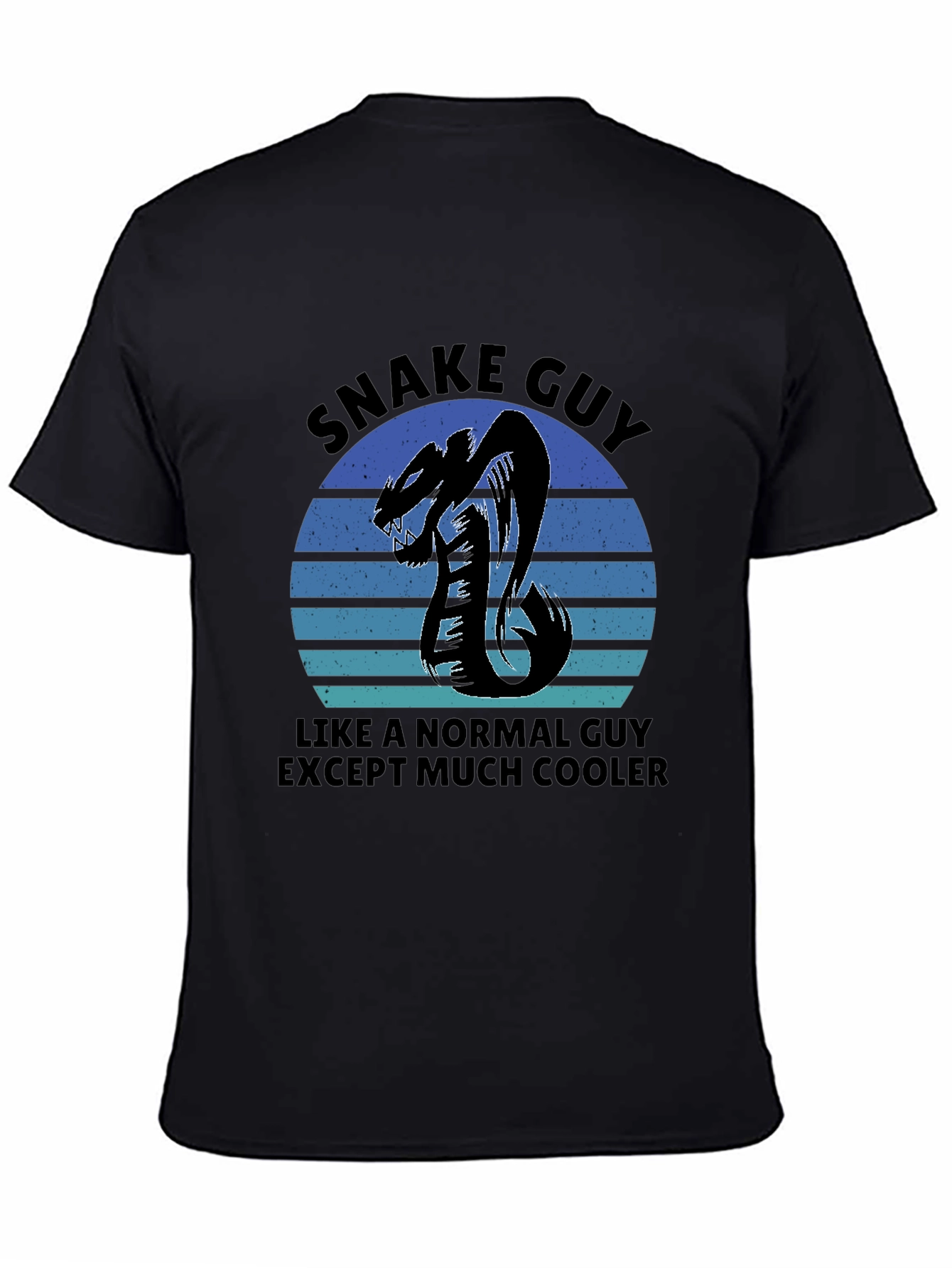 Snake Guy Graphic T-Shirt - Cool & Unique Design