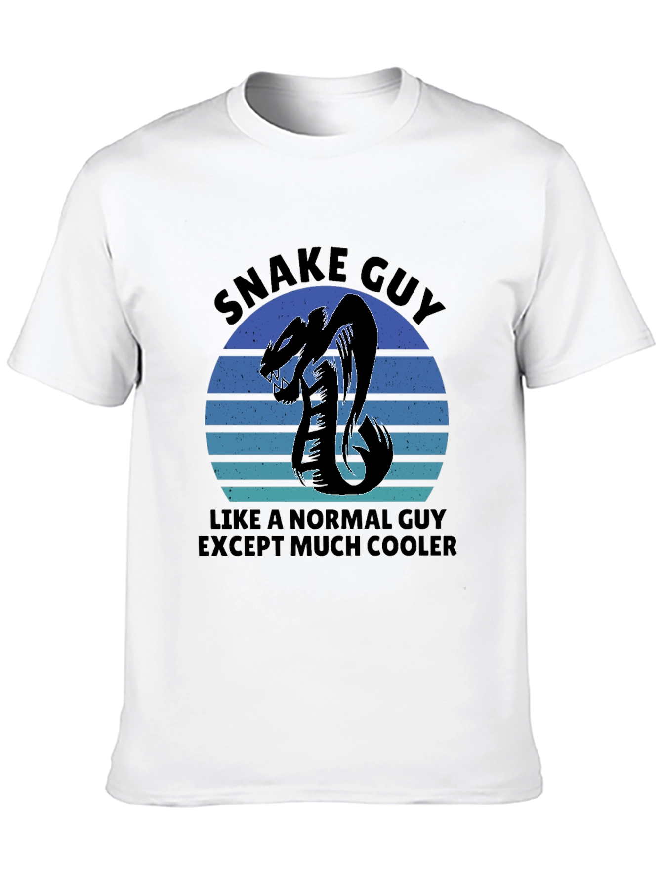Snake Guy Graphic T-Shirt - Cool & Unique Design