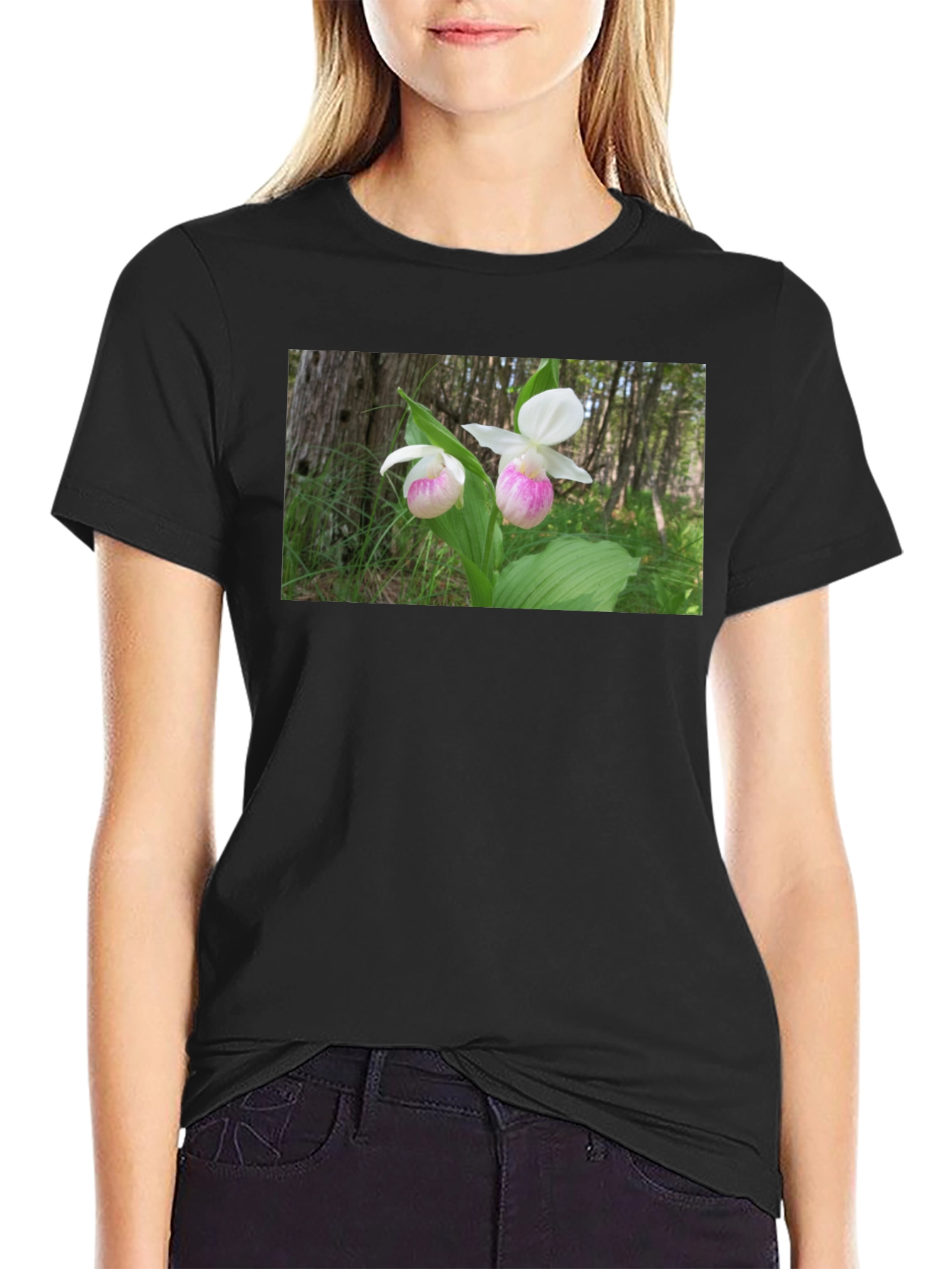 Lady Slipper Orchid T-Shirt