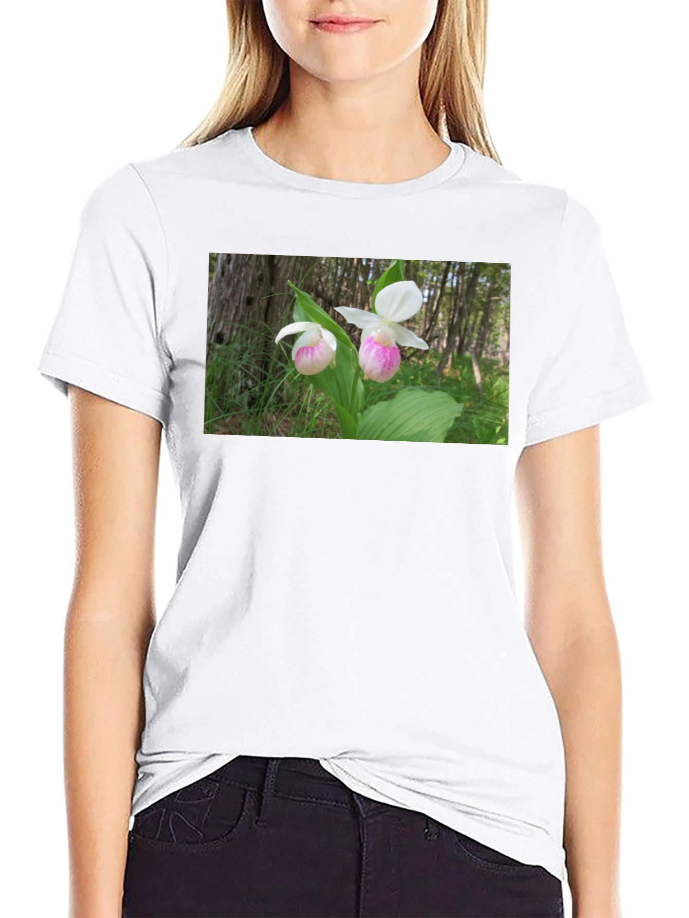 Lady Slipper Orchid T-Shirt
