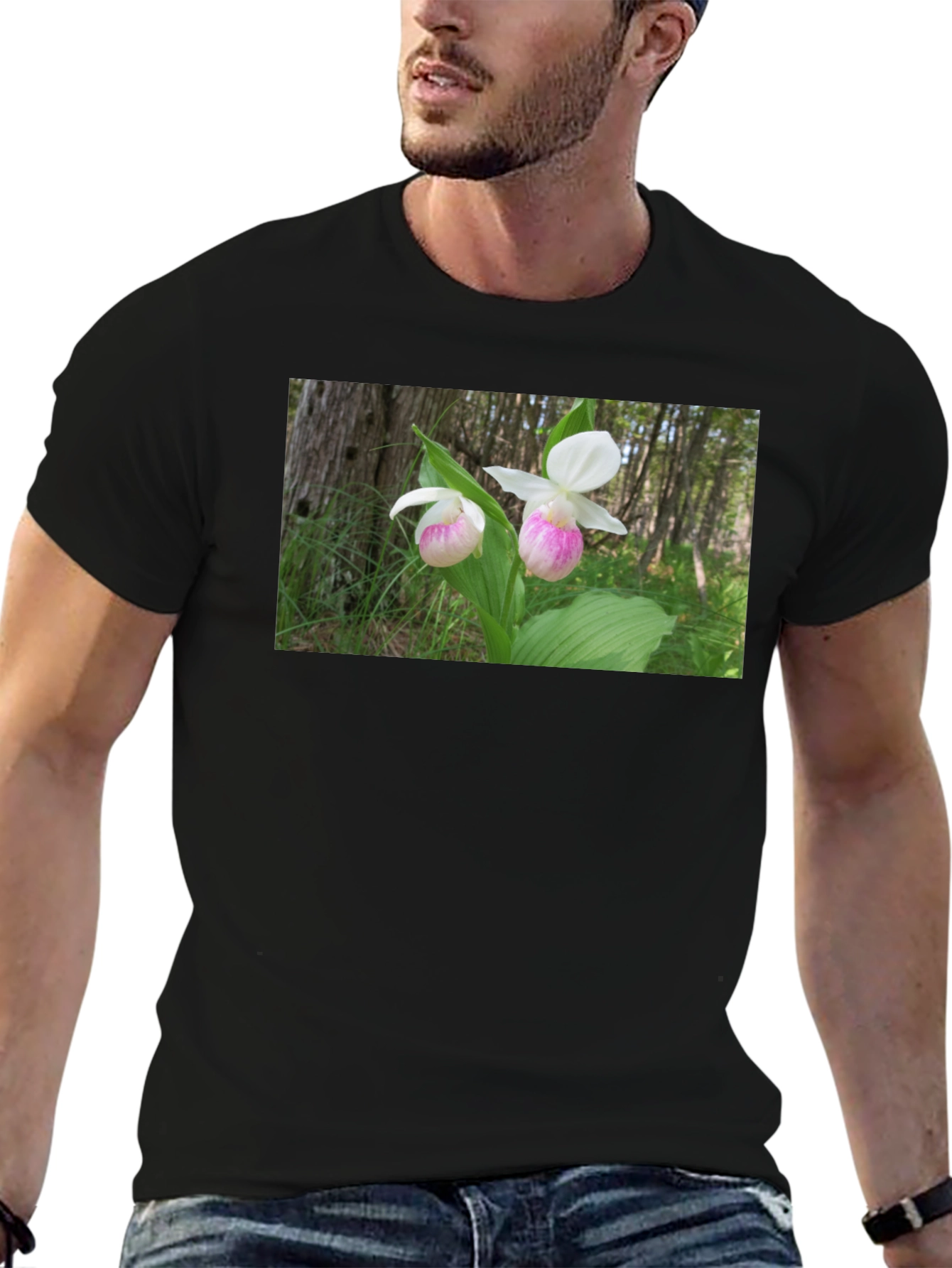 Lady Slipper Orchid T-Shirt
