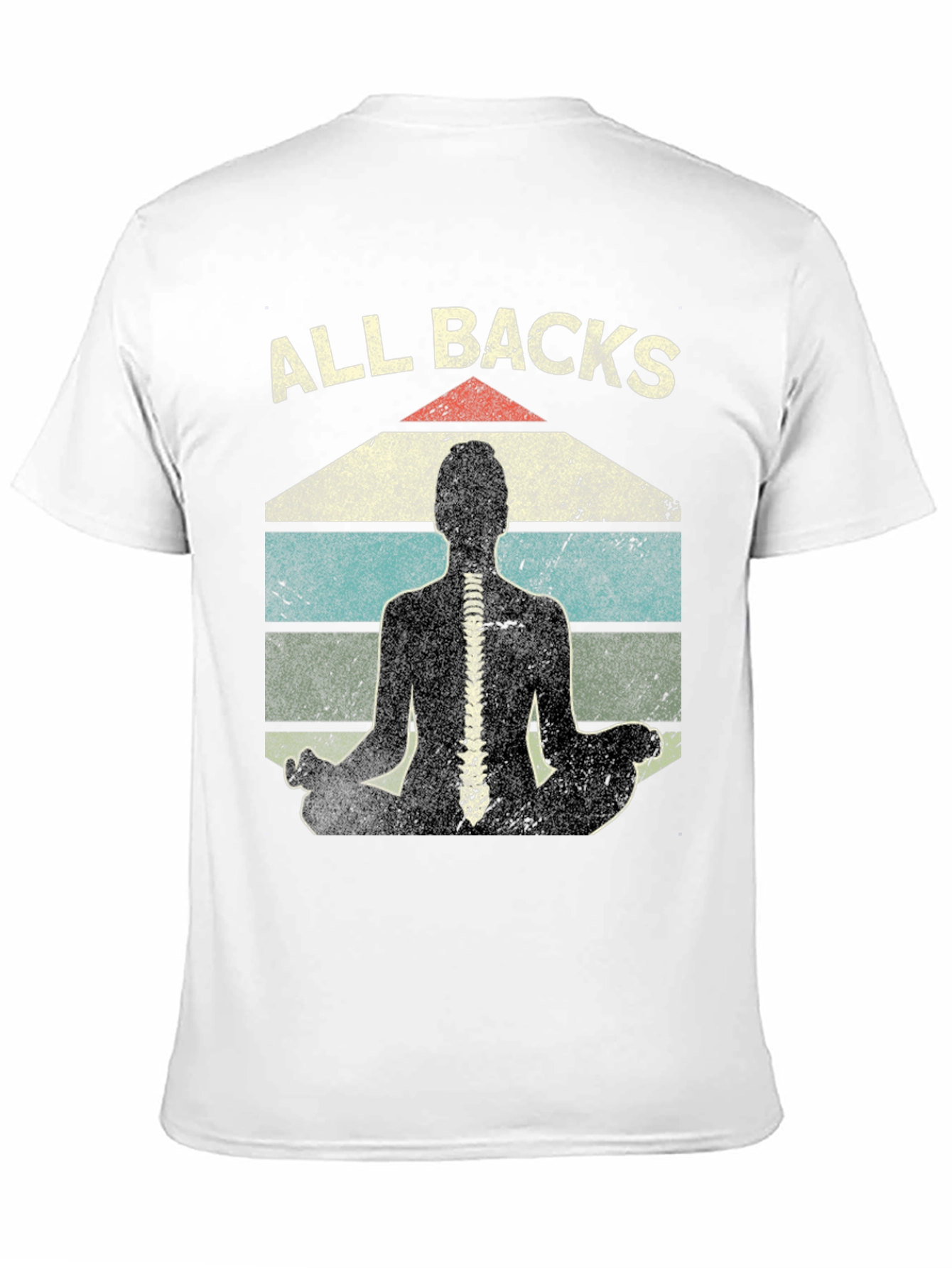 All Backs Yoga Spine T-Shirt
