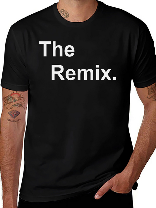 The Remix Black Graphic T-Shirt
