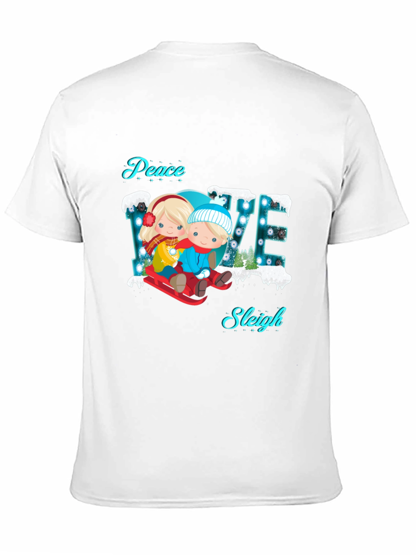 Peace Love Sleigh T-Shirt
