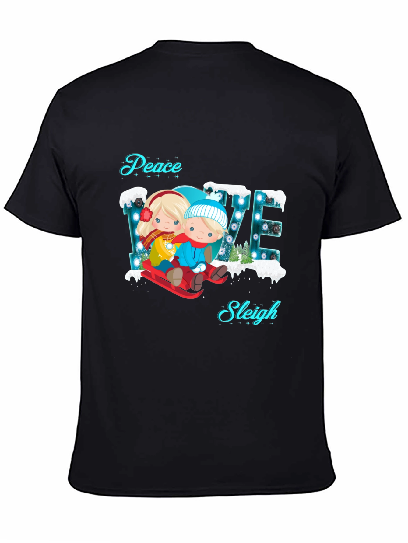 Peace Love Sleigh T-Shirt
