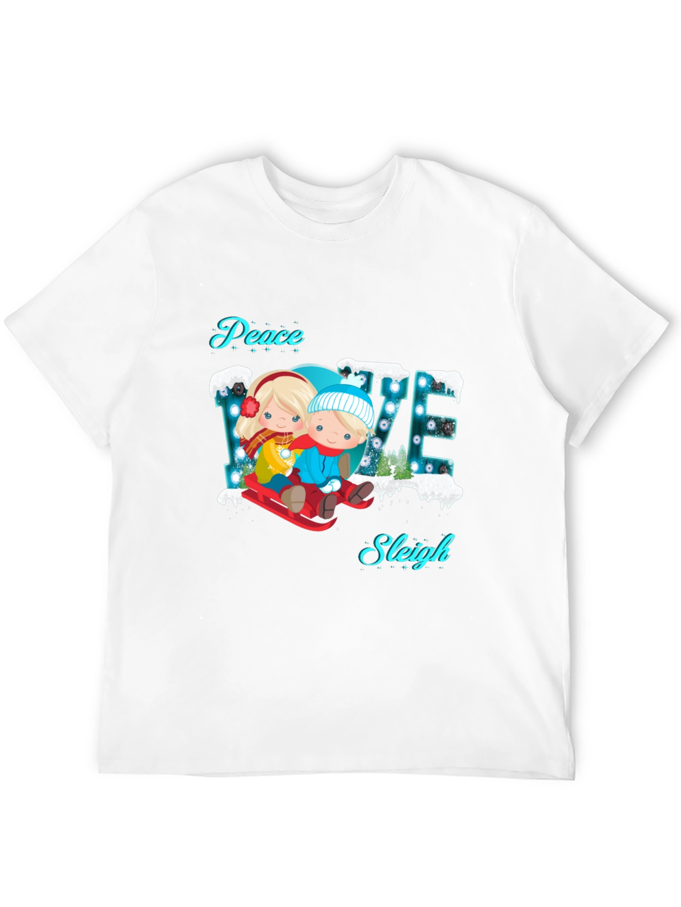 Peace Love Sleigh T-Shirt