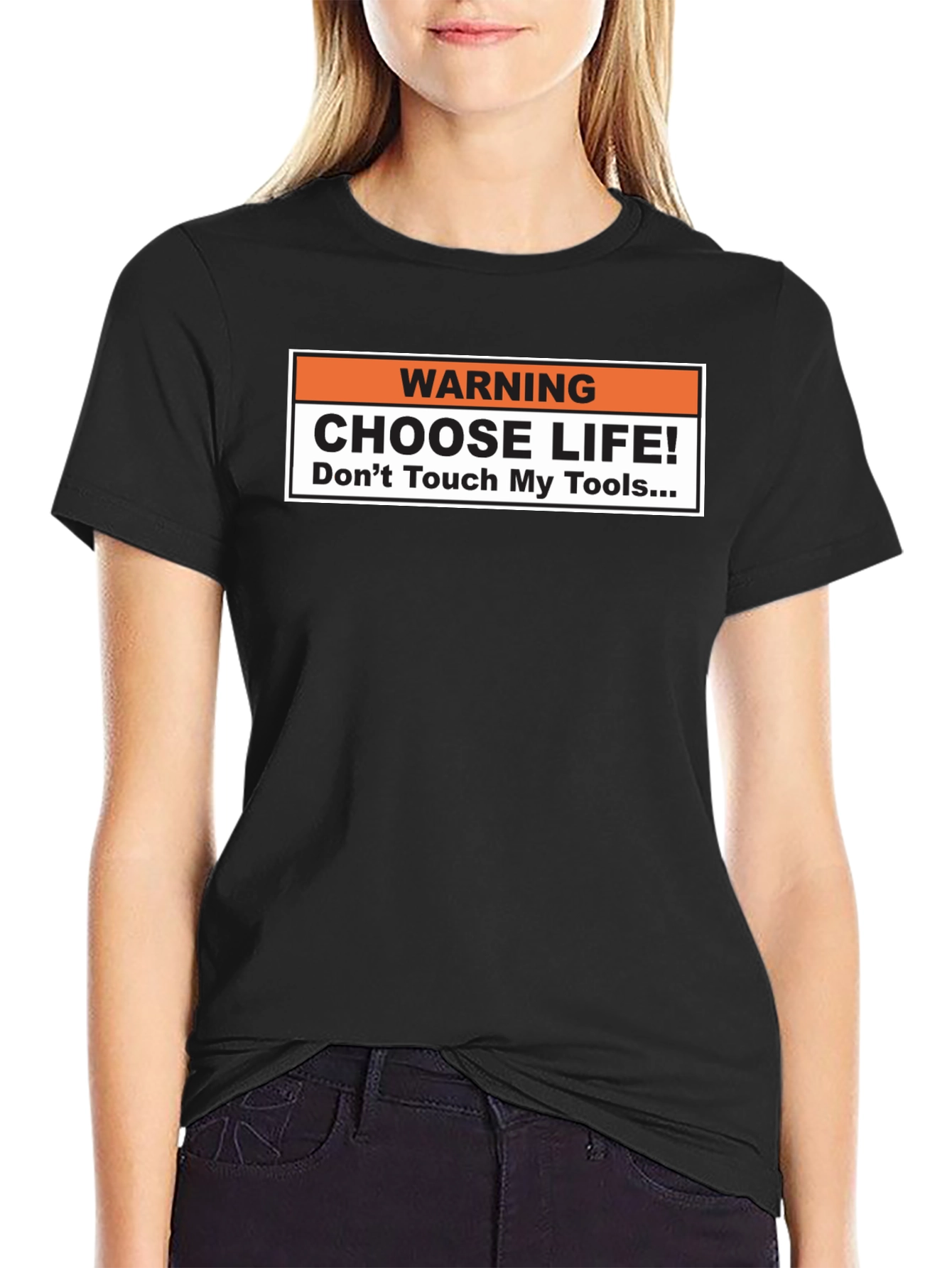 Warning: Choose Life! Graphic Tee