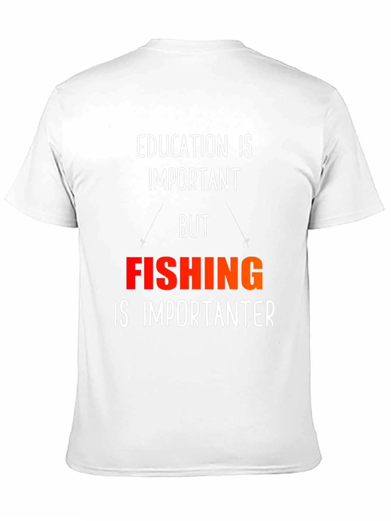 Funny Fishing T-Shirt - Education is Important