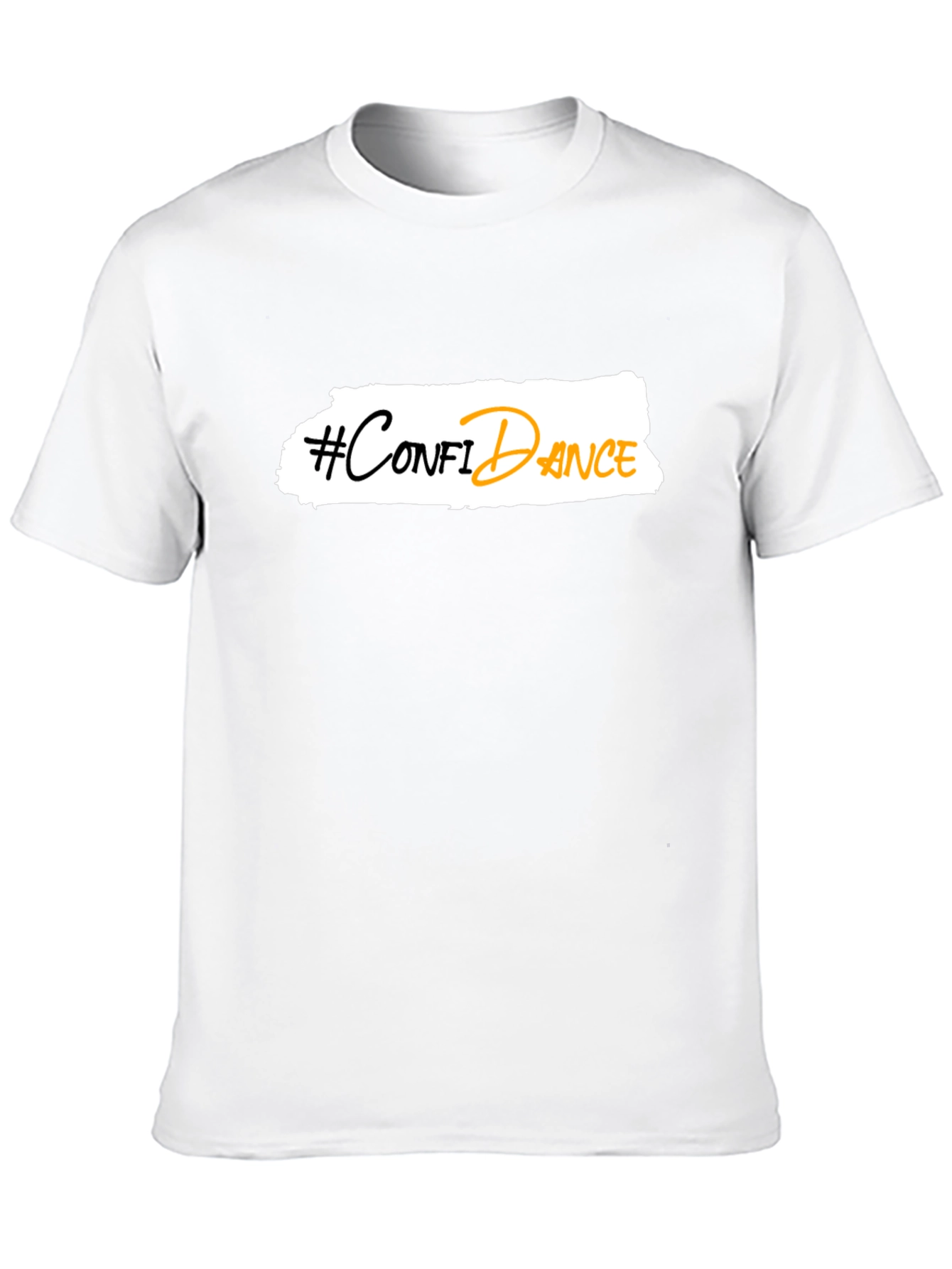 Confidance T-Shirt - Black Graphic Tee