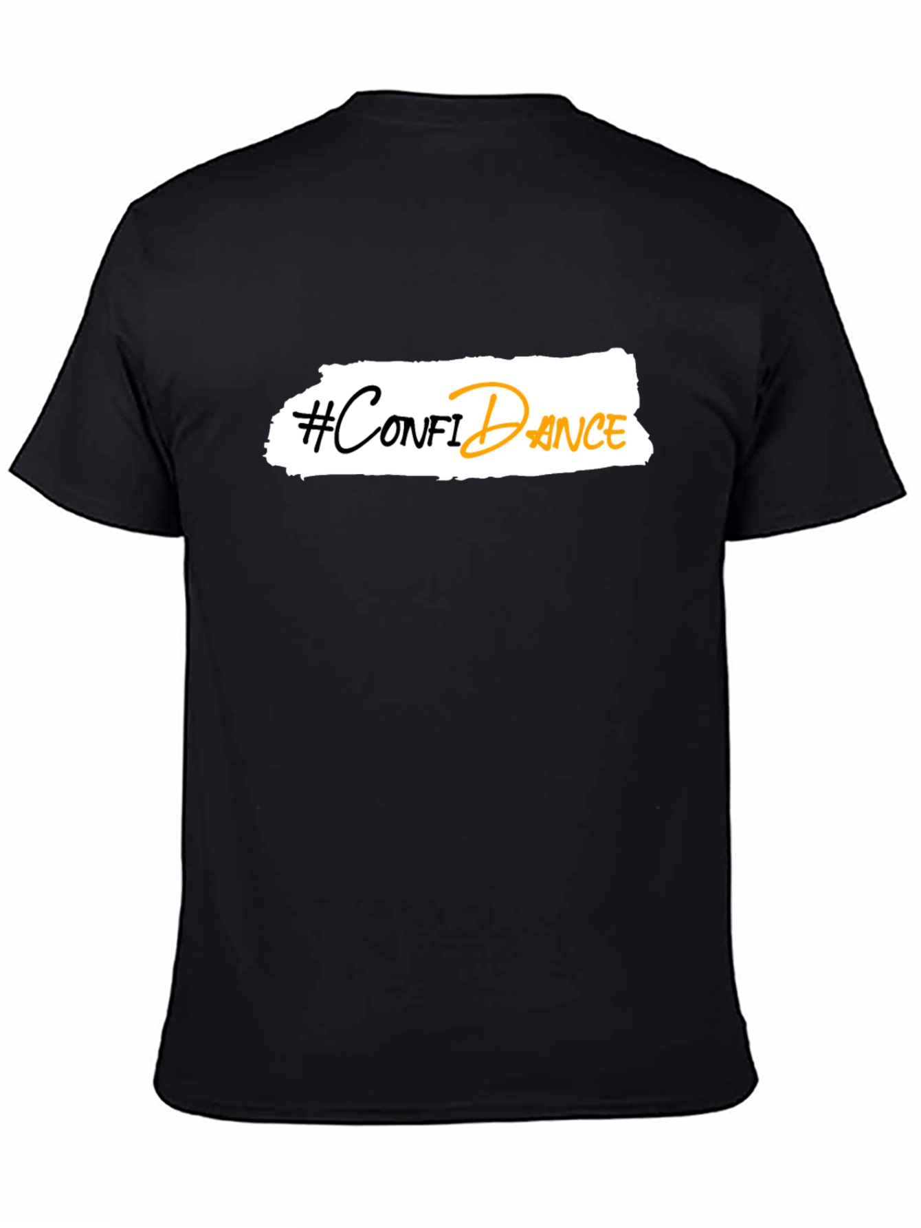 Confidance T-Shirt - Black Graphic Tee