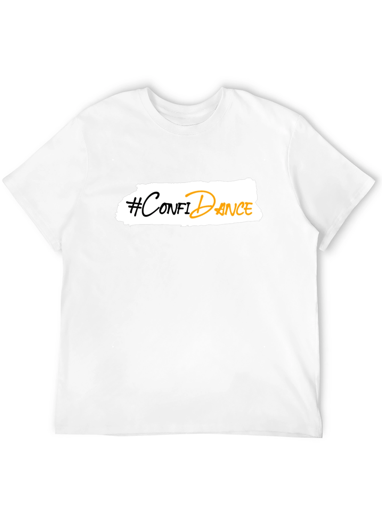 Confidance T-Shirt - Black Graphic Tee