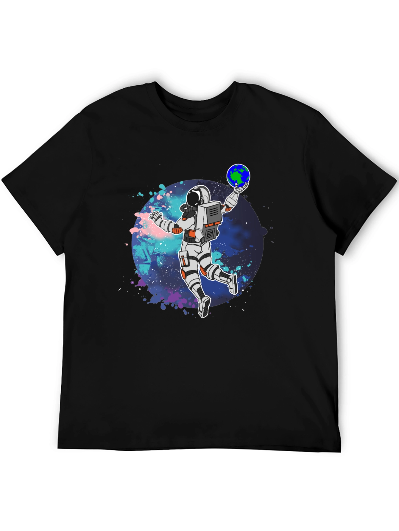 Astronaut Dunk T-Shirt - Space Graphic Tee
