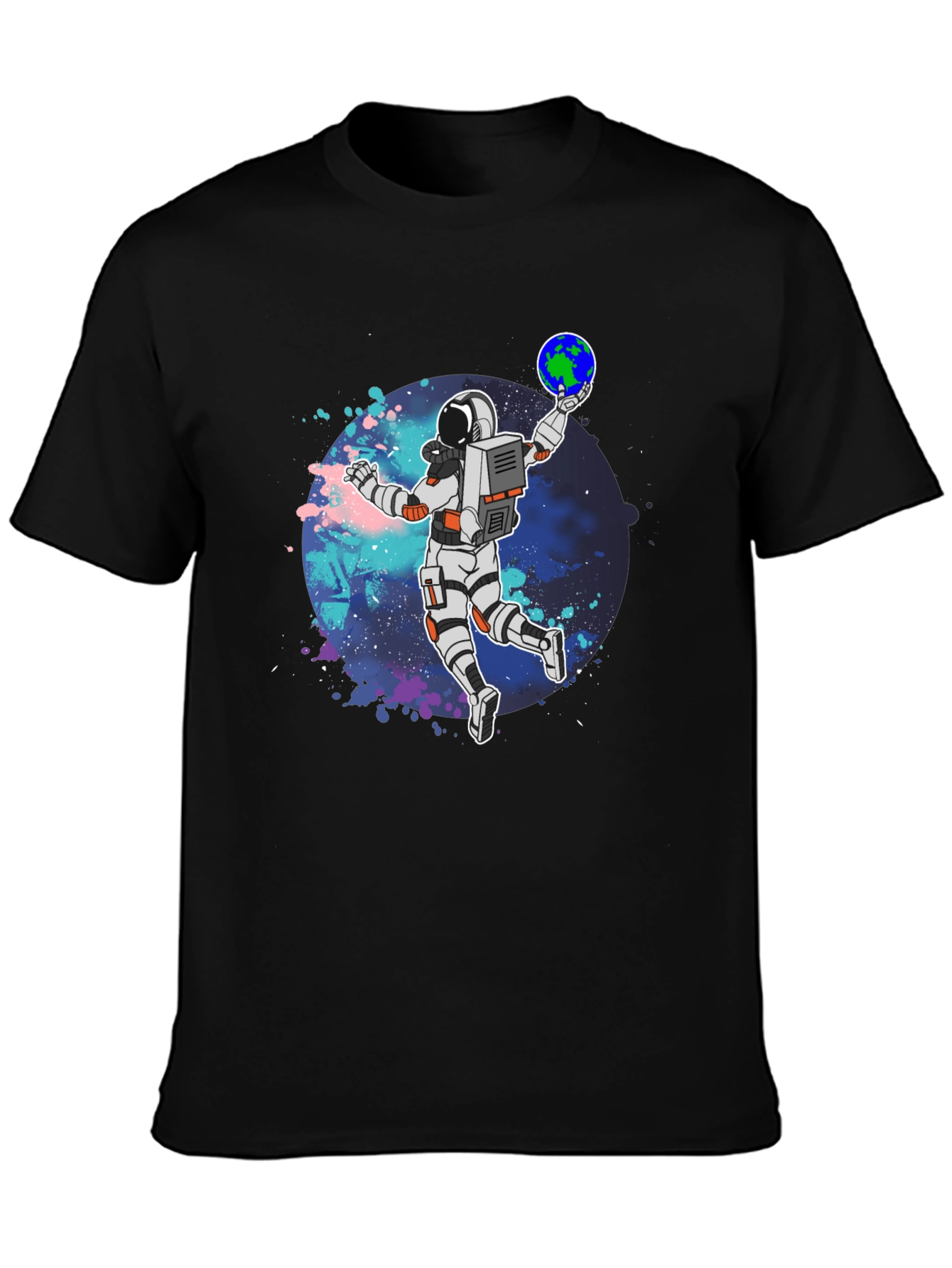 Astronaut Dunk T-Shirt - Space Graphic Tee
