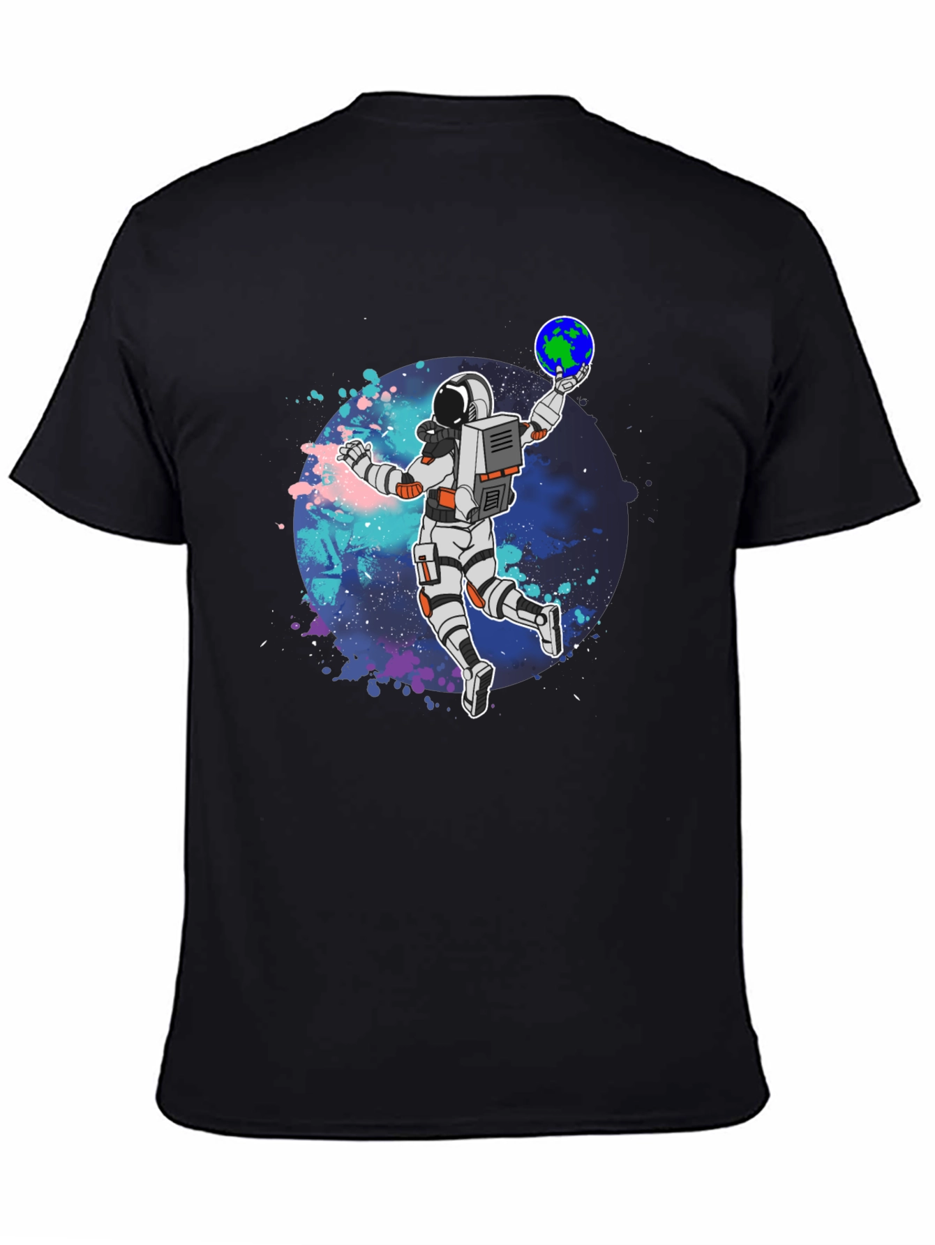 Astronaut Dunk T-Shirt - Space Graphic Tee