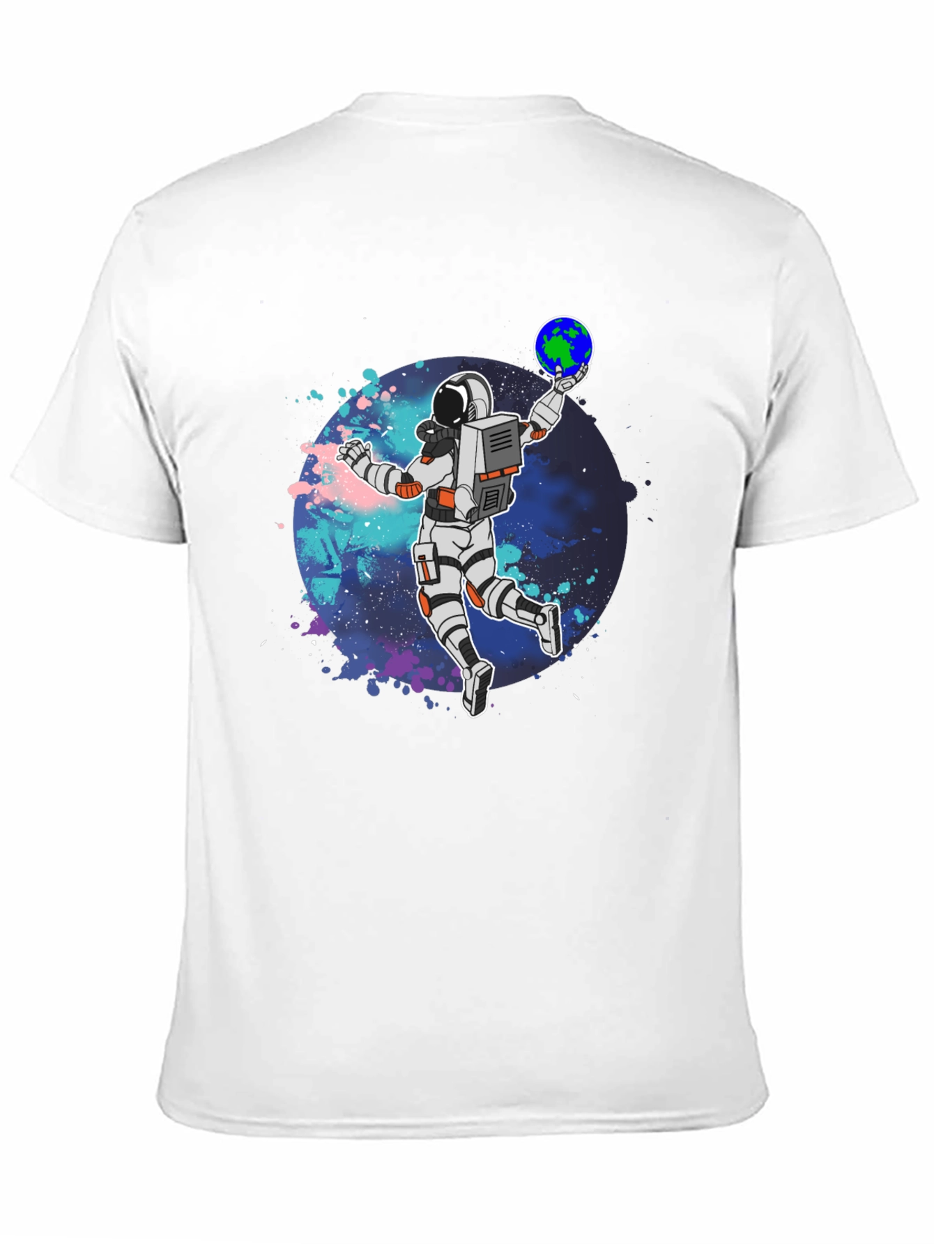 Astronaut Dunk T-Shirt - Space Graphic Tee