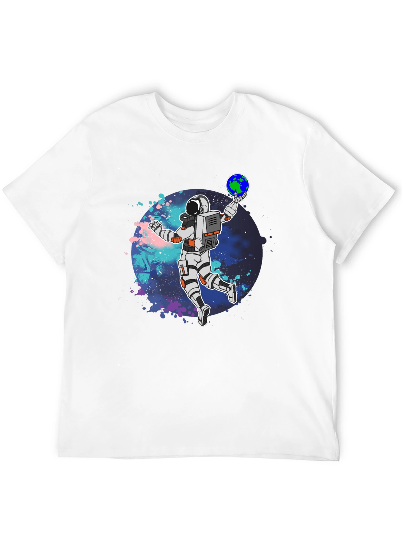 Astronaut Dunk T-Shirt - Space Graphic Tee