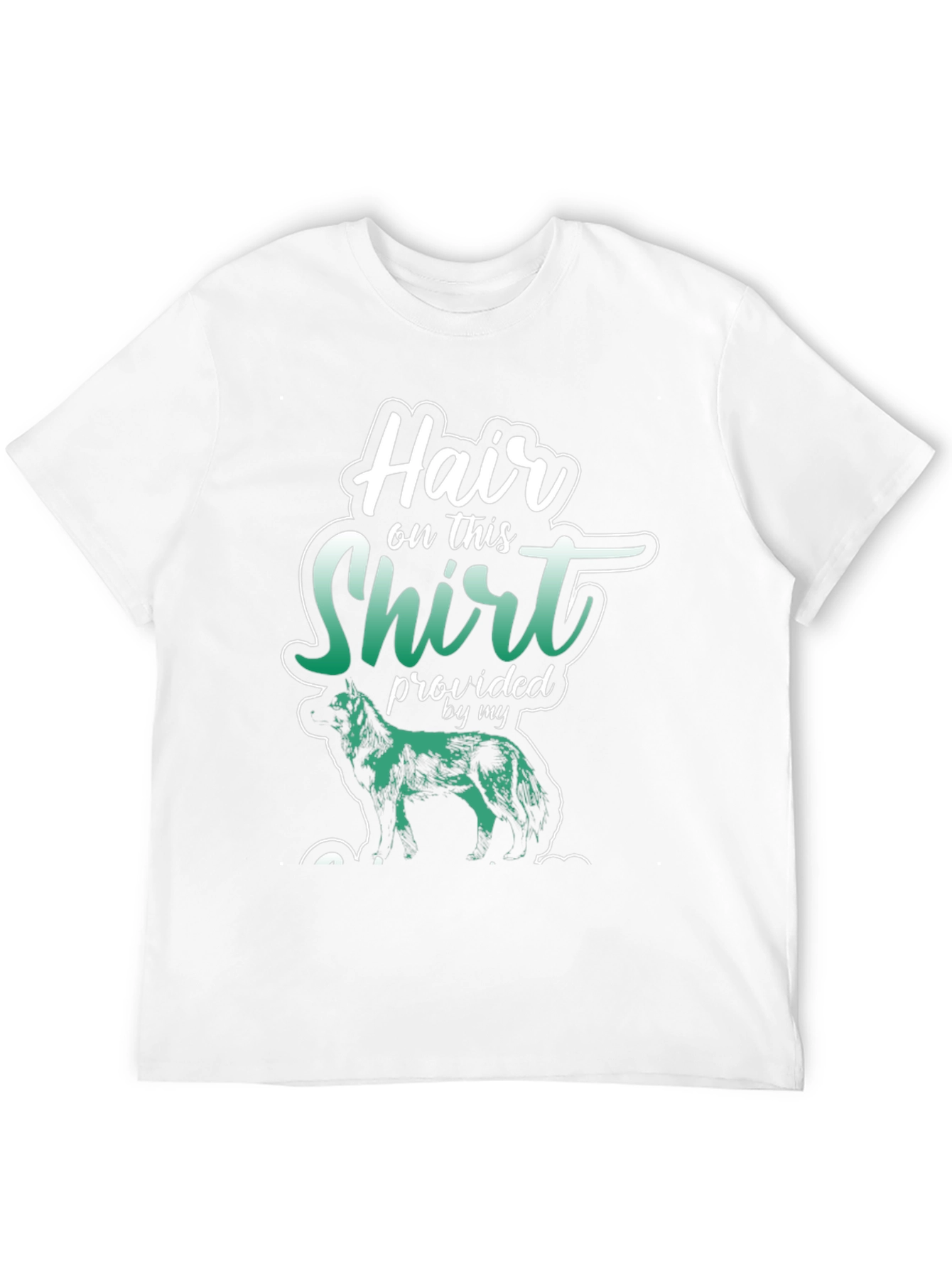 Hair on This Shirt Dog Lovers T-Shirt