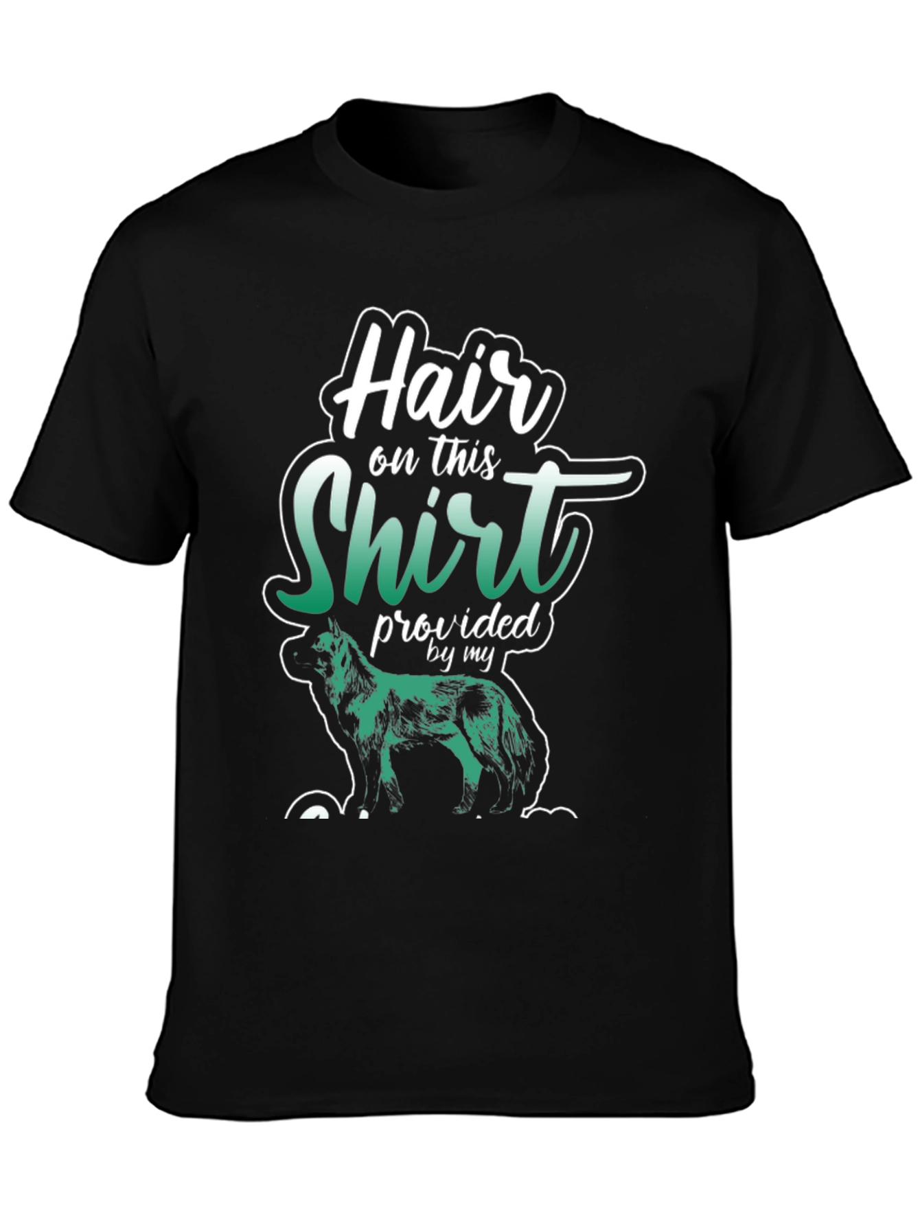 Hair on This Shirt Dog Lovers T-Shirt