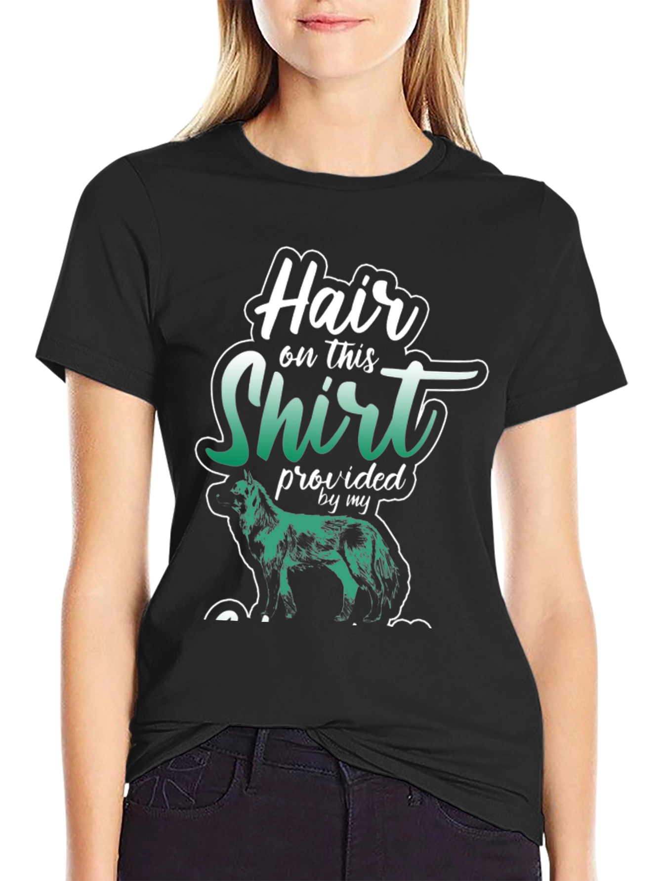 Hair on This Shirt Dog Lovers T-Shirt