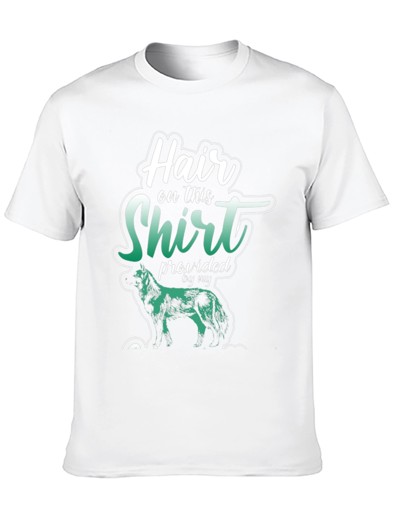 Hair on This Shirt Dog Lovers T-Shirt
