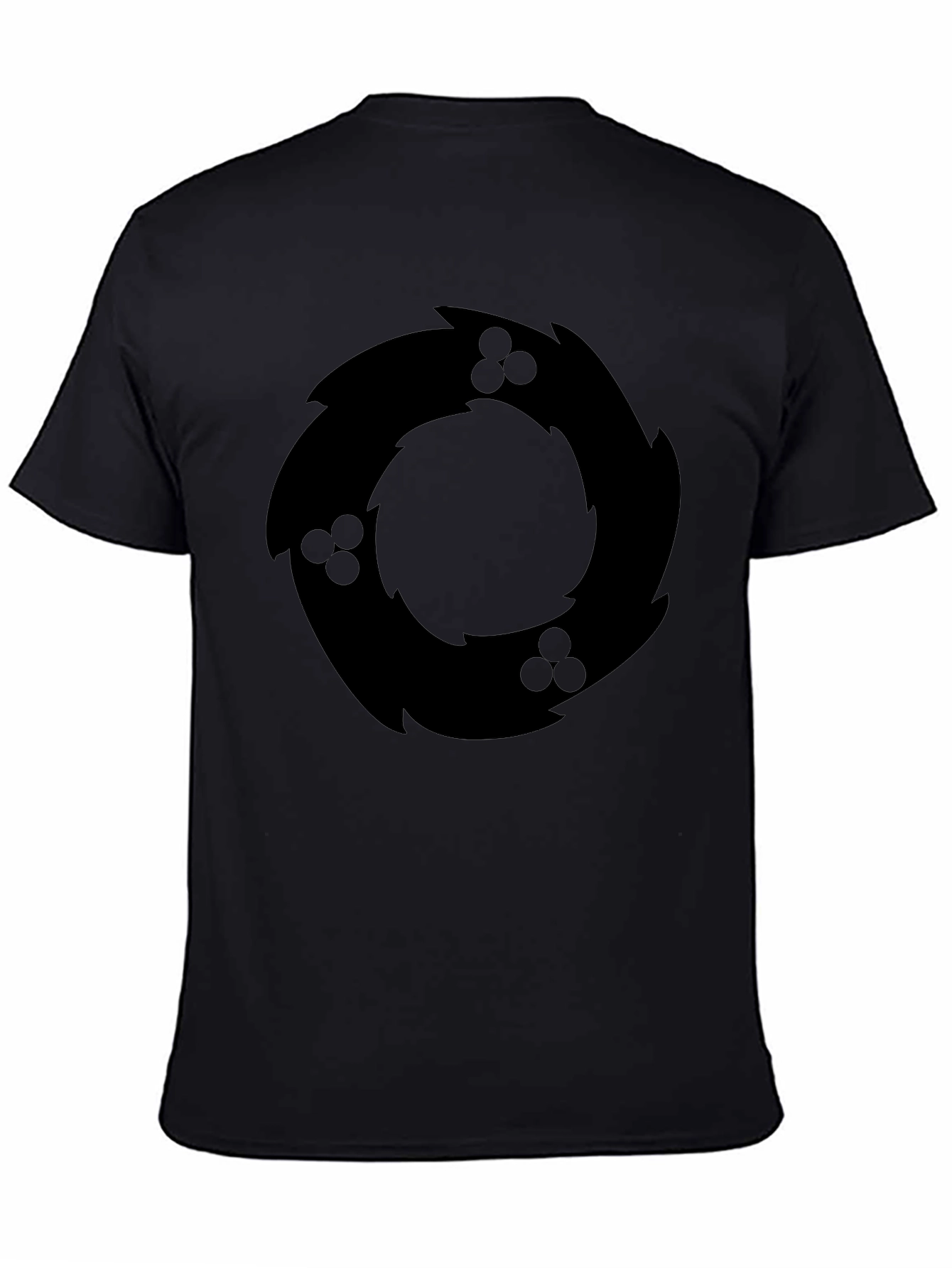 Abstract Graphic Print Mens T-Shirt