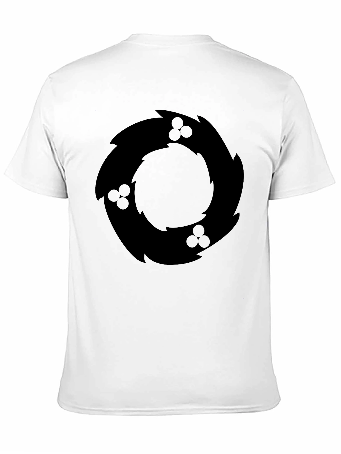 Abstract Graphic Print Mens T-Shirt