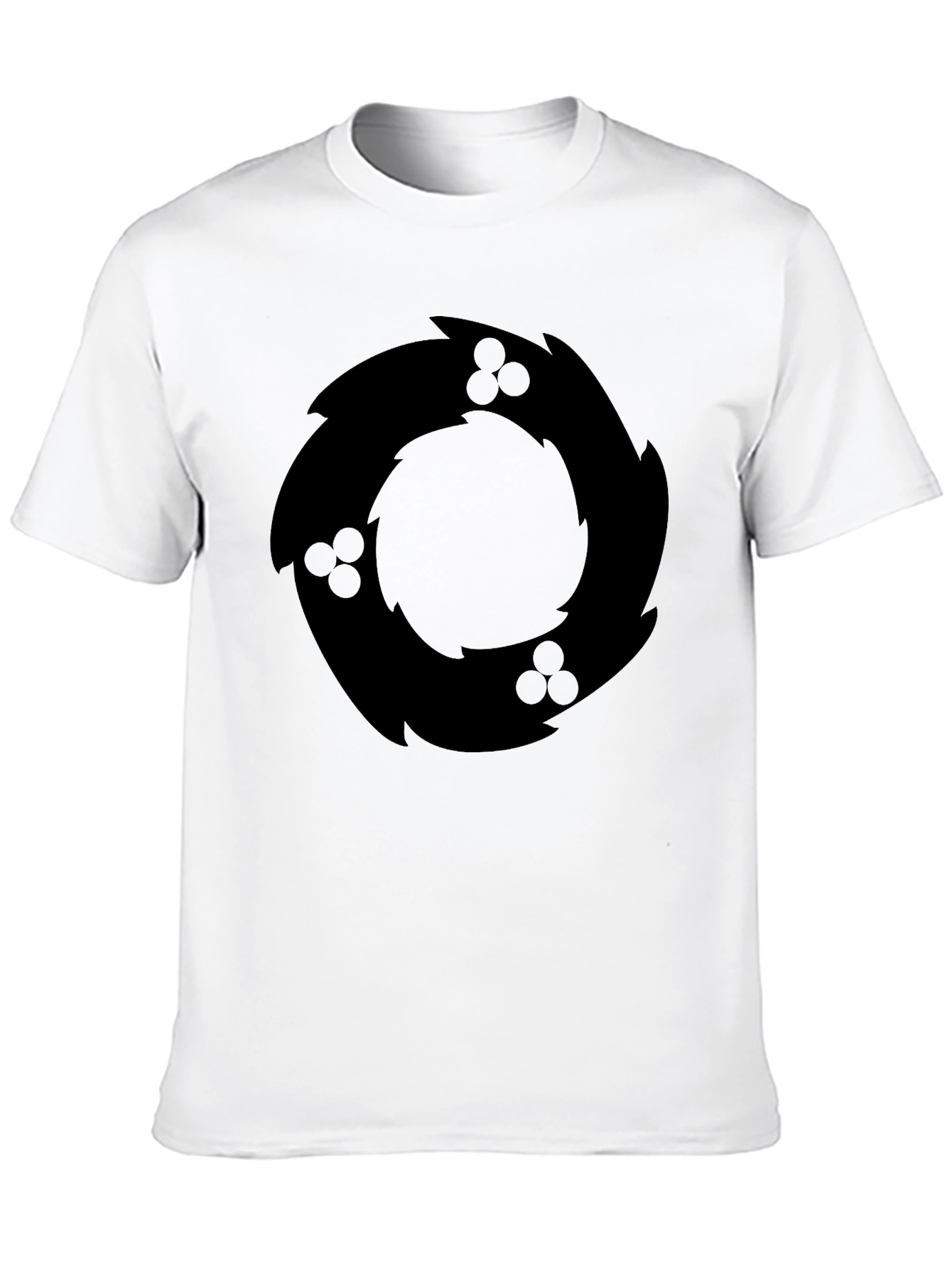 Abstract Graphic Print Mens T-Shirt