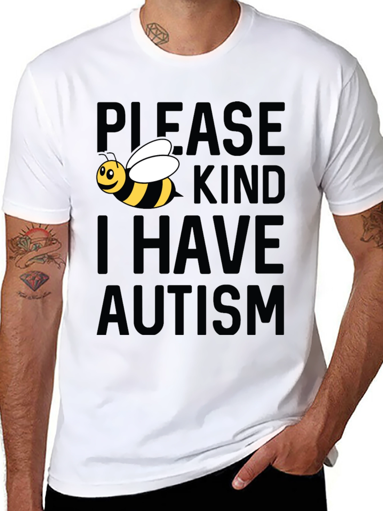 Bee Kind Autism Awareness T-Shirt