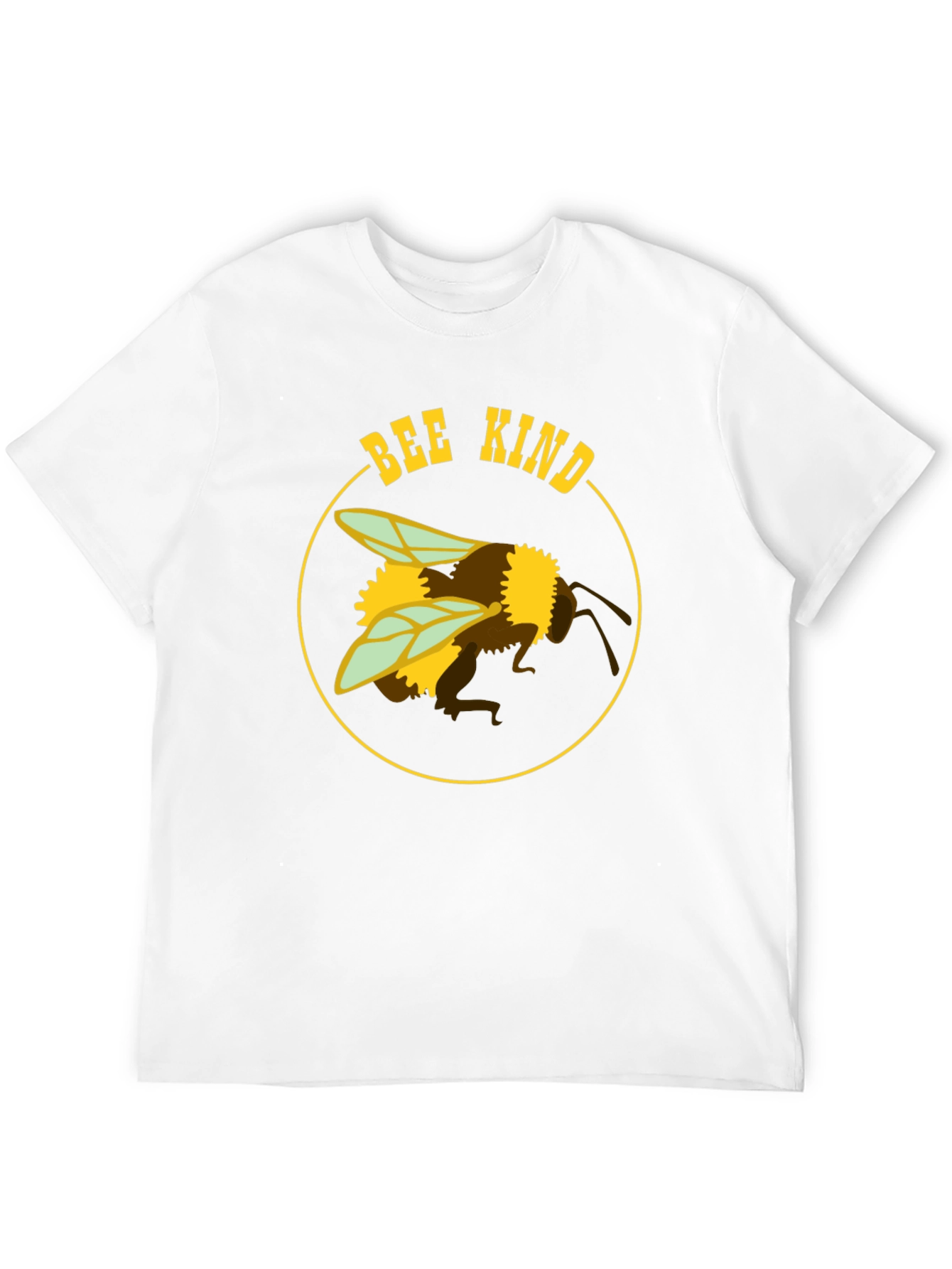 Bee Kind Graphic T-Shirt - Black Cotton Blend