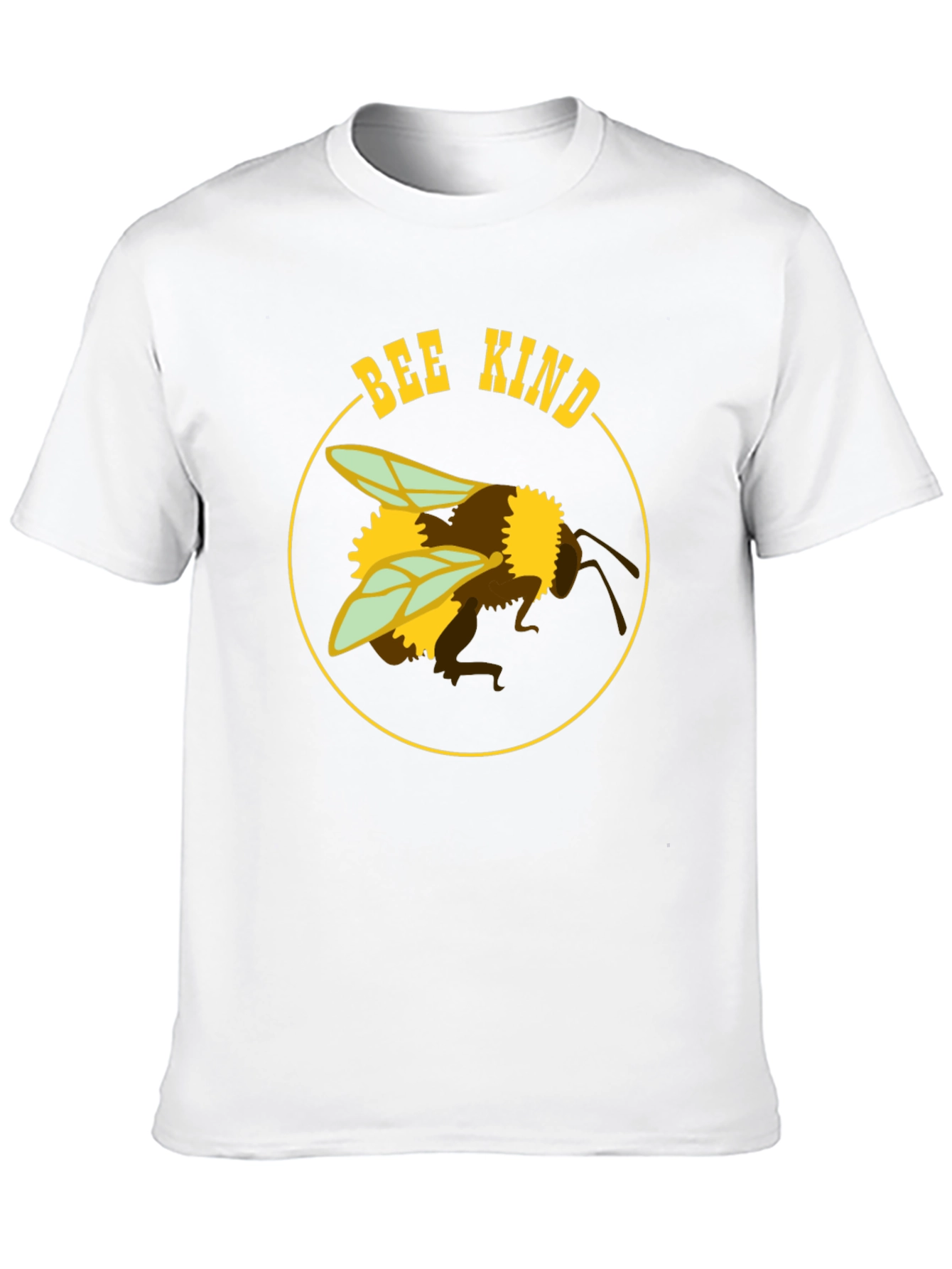 Bee Kind Graphic T-Shirt - Black Cotton Blend