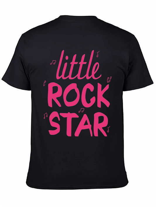 Little Rock Star Graphic Tee - Black