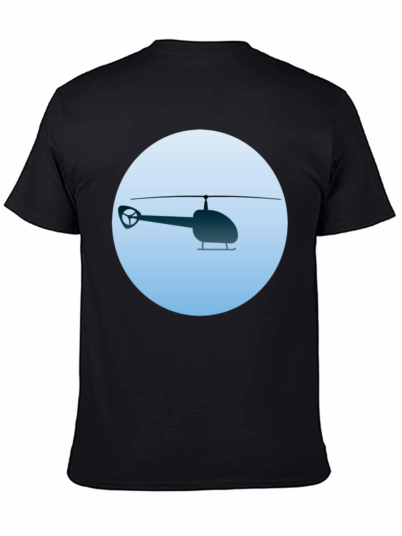 Helicopter Graphic Tee - Pilot Aviation Fan Shirt