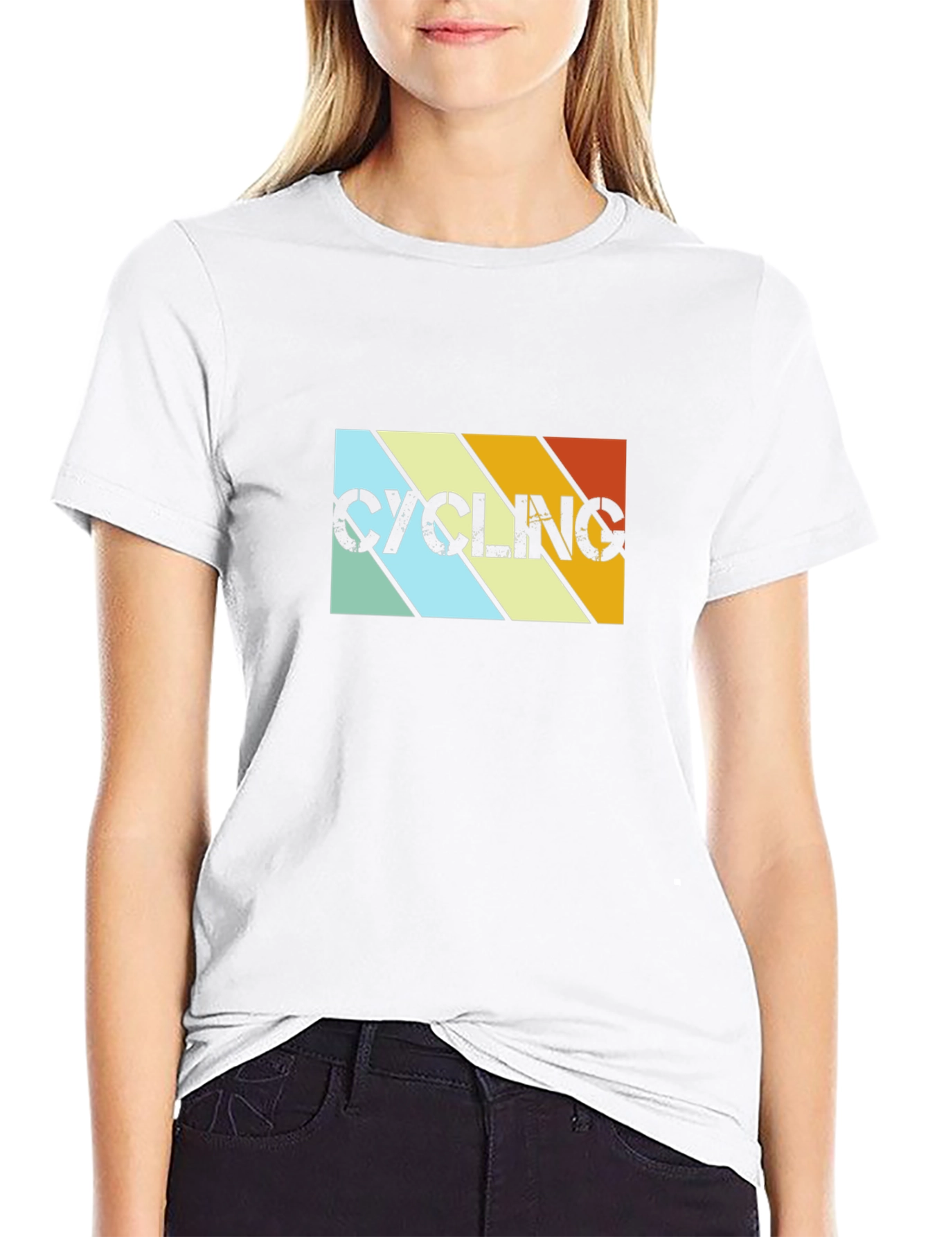 Retro Cycling Graphic T-Shirt