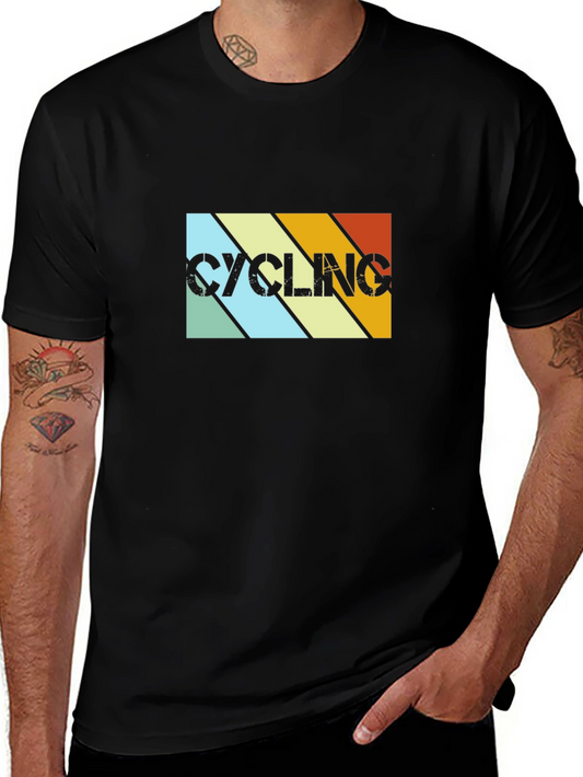 Retro Cycling Graphic T-Shirt