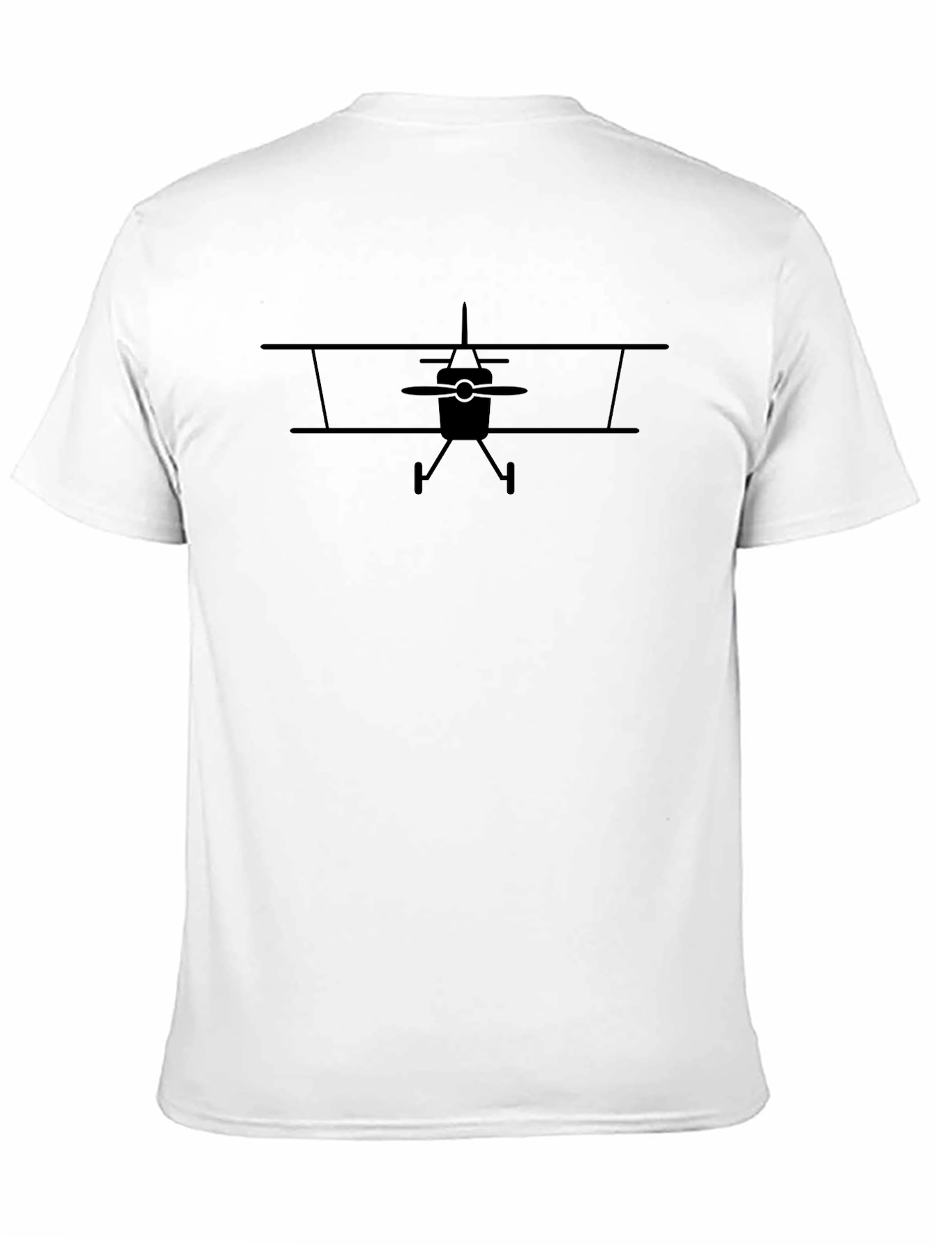 Biplane Graphic Tee - Aviation Enthusiast Style